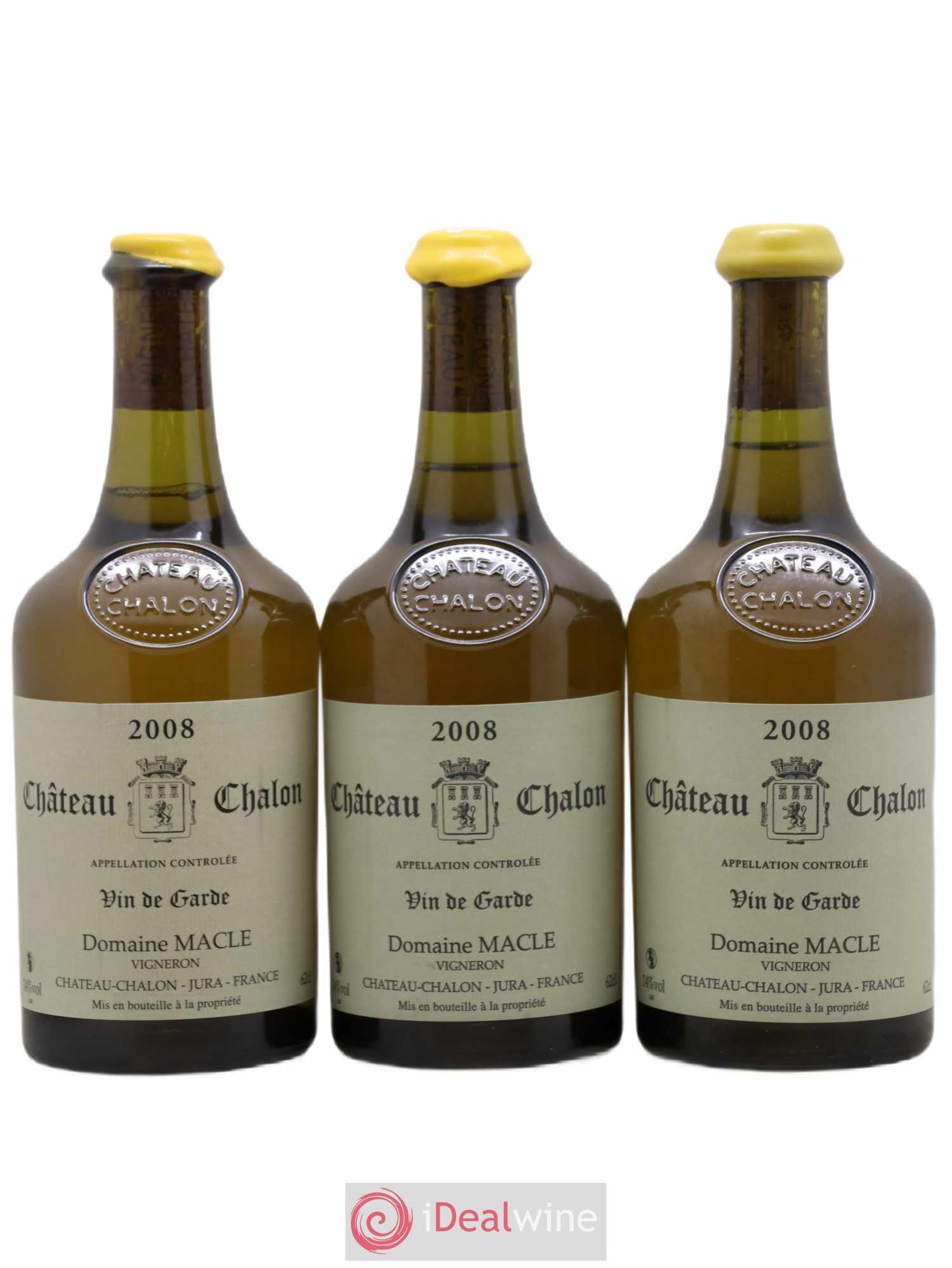 Château-Chalon Jean Macle 2008 - Lot de 3 bouteilles - 0