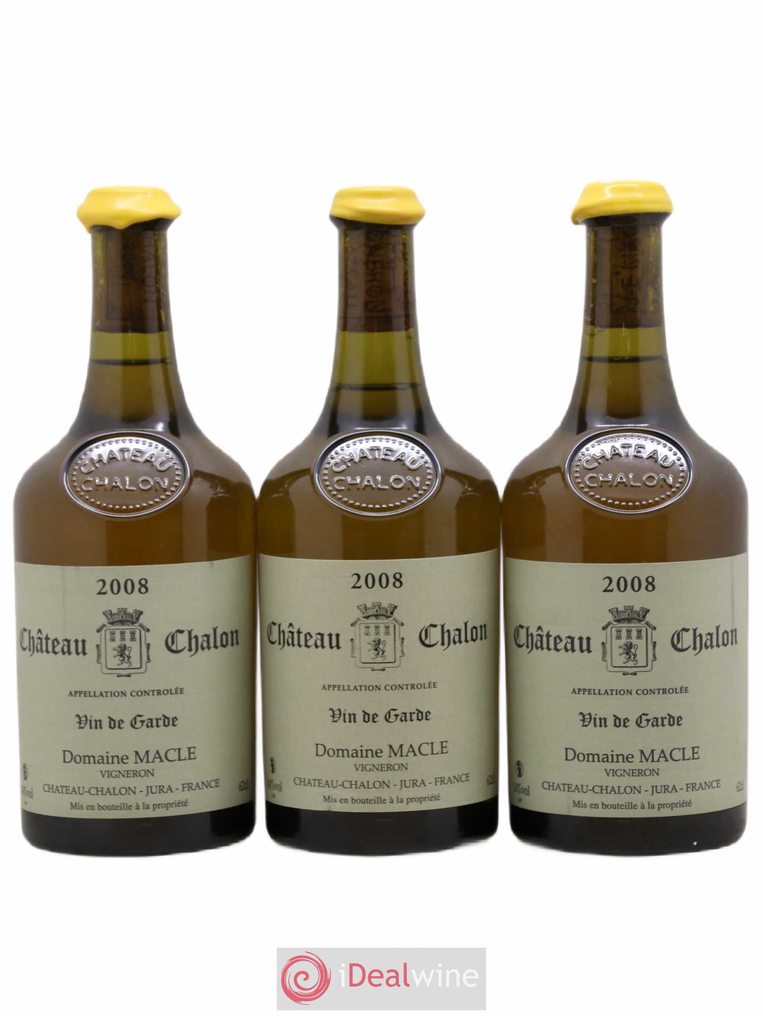 Château-Chalon Jean Macle 2008 - Lot de 3 bouteilles - 0