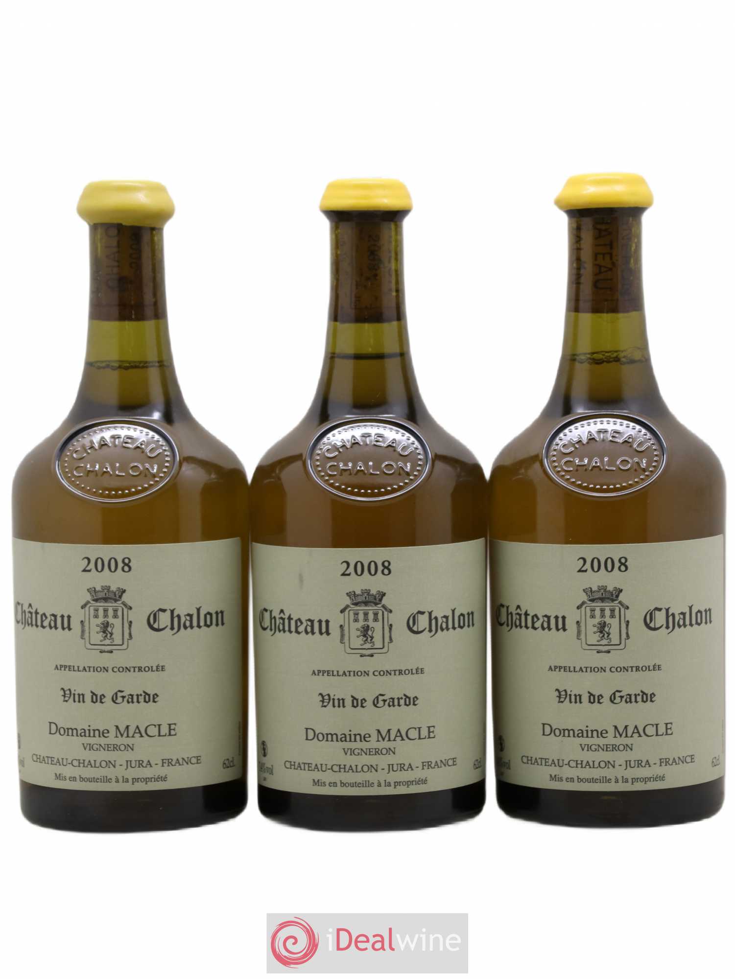 Château-Chalon Jean Macle 2008 - Lot de 3 bouteilles - 0