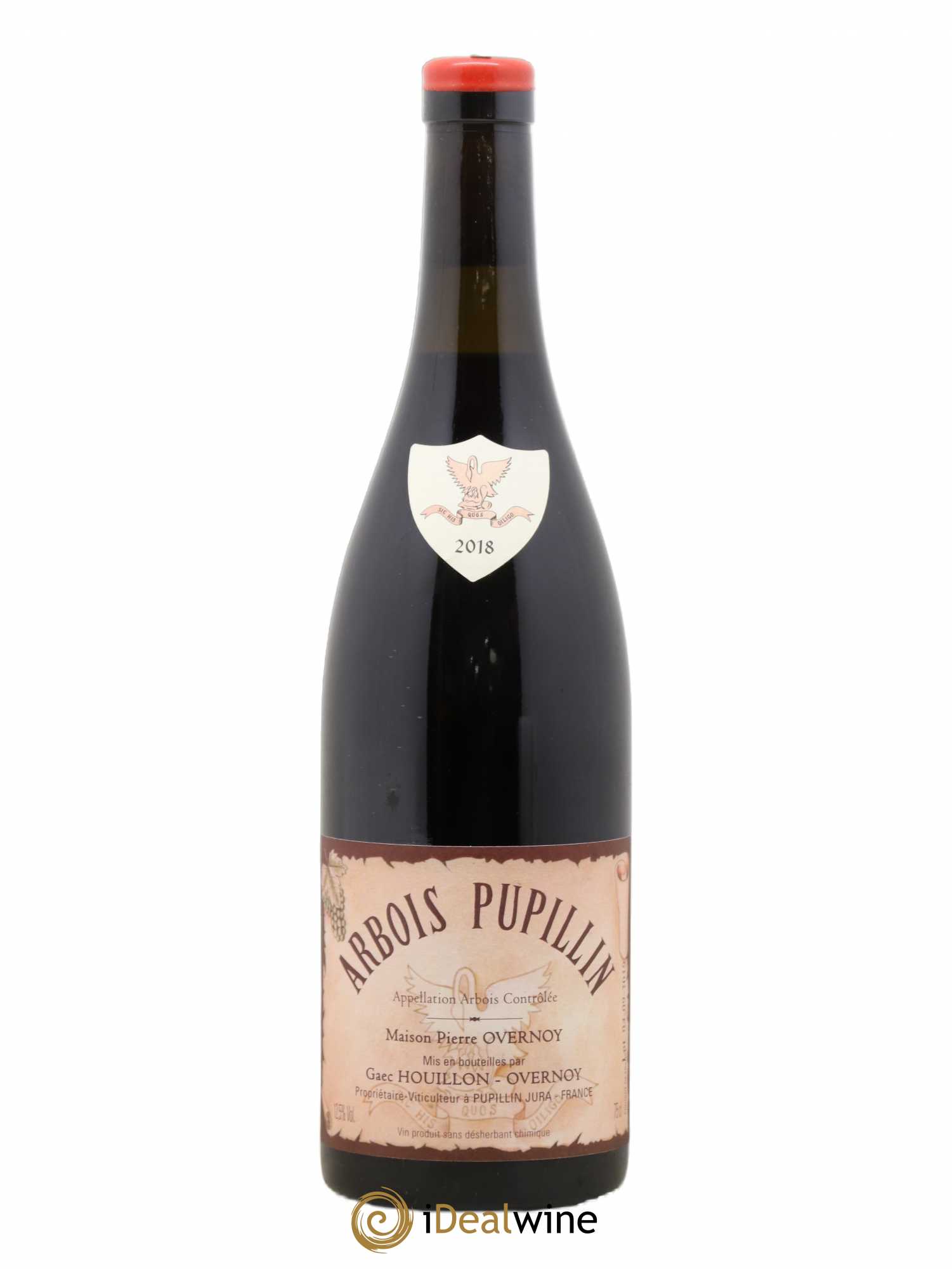 Arbois-Pupillin Poulsard (cire rouge) Overnoy-Houillon (Domaine) 2018 - Lot de 1 bouteille - 0