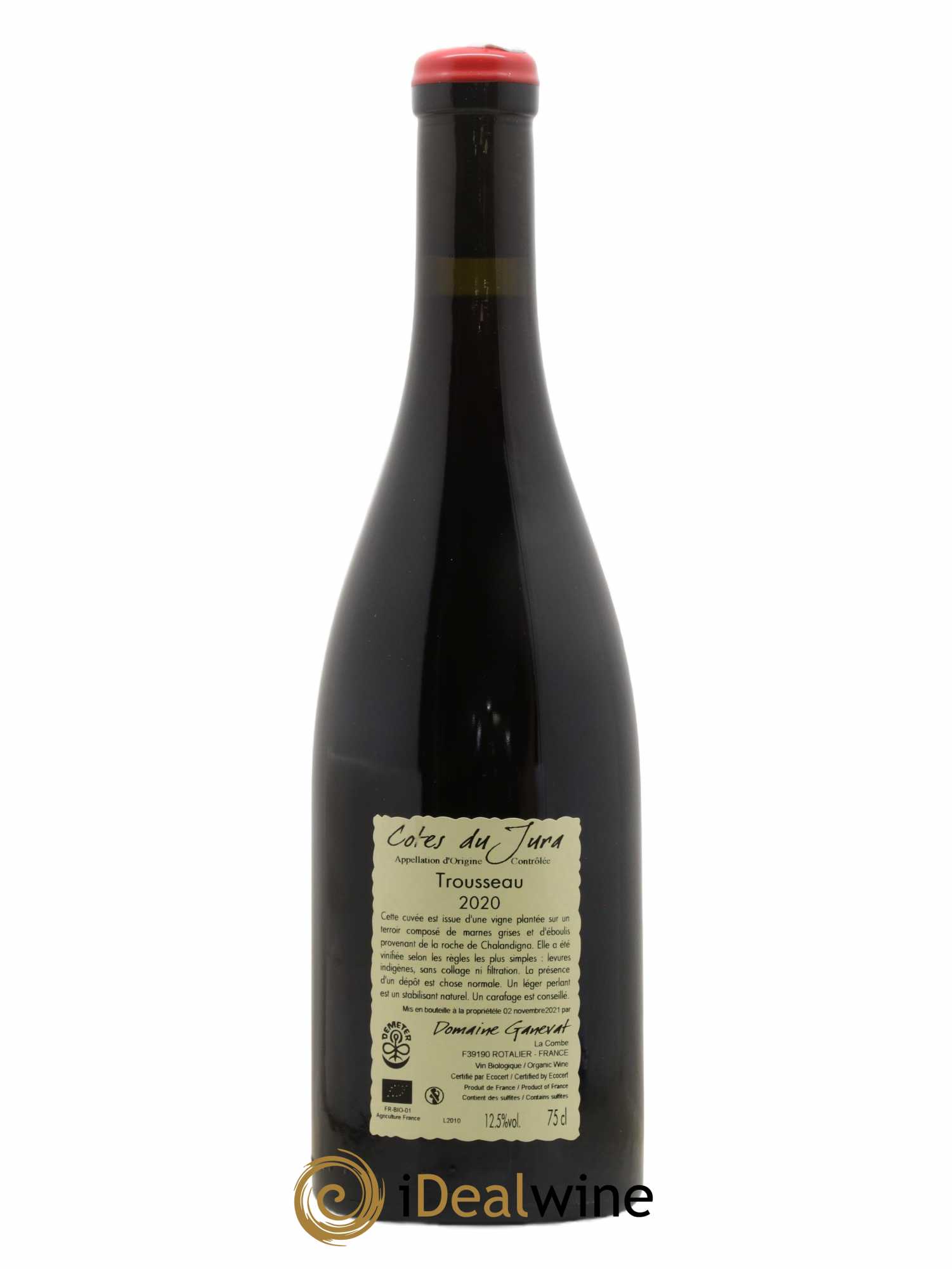 Côtes du Jura Plein Sud Jean-François Ganevat (Domaine) 2020 - Lot of 1 bottle - 1