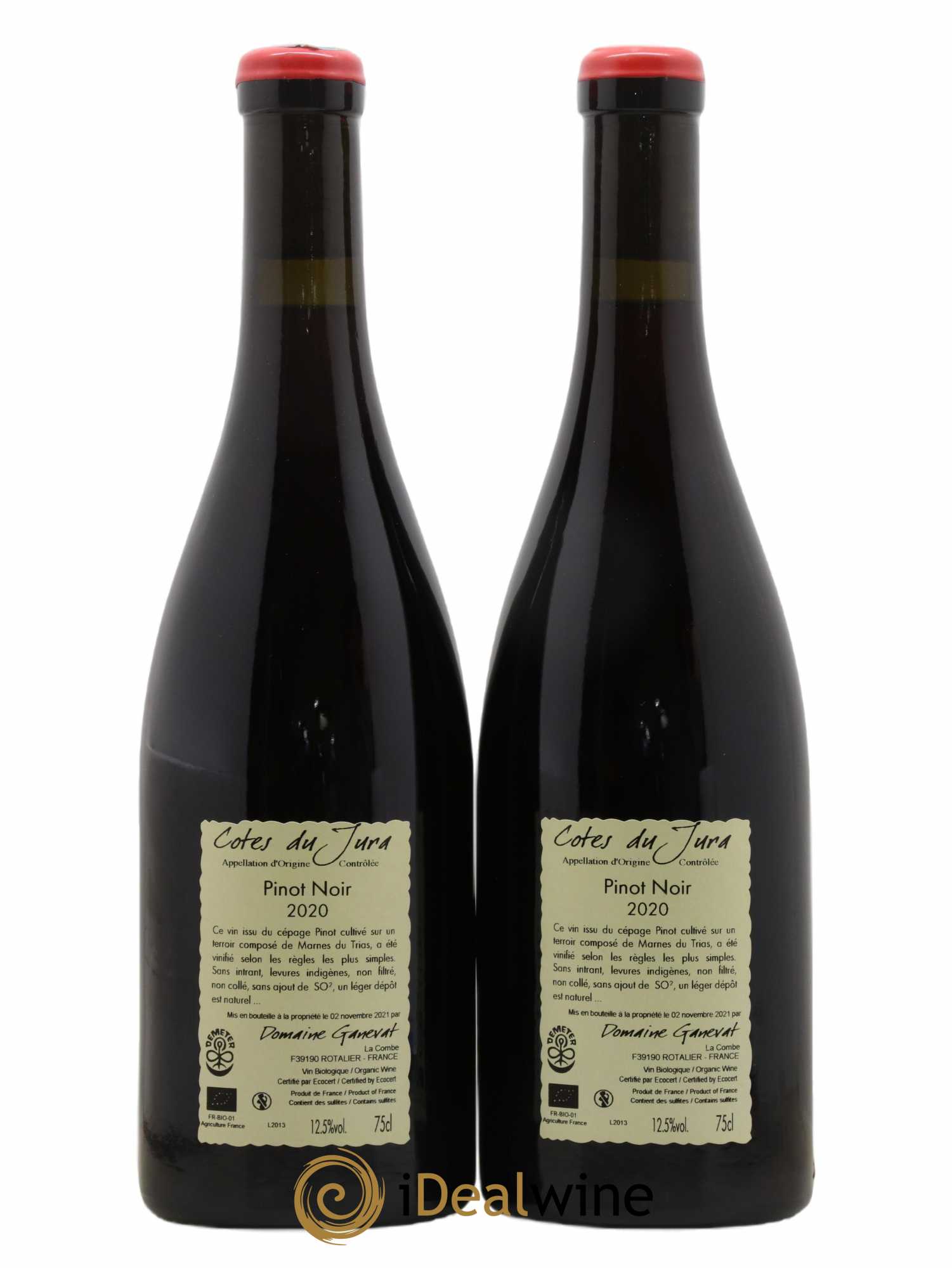 Côtes du Jura Les Grands Teppes Jean-François Ganevat (Domaine) 2020 - Lot de 2 bouteilles - 1