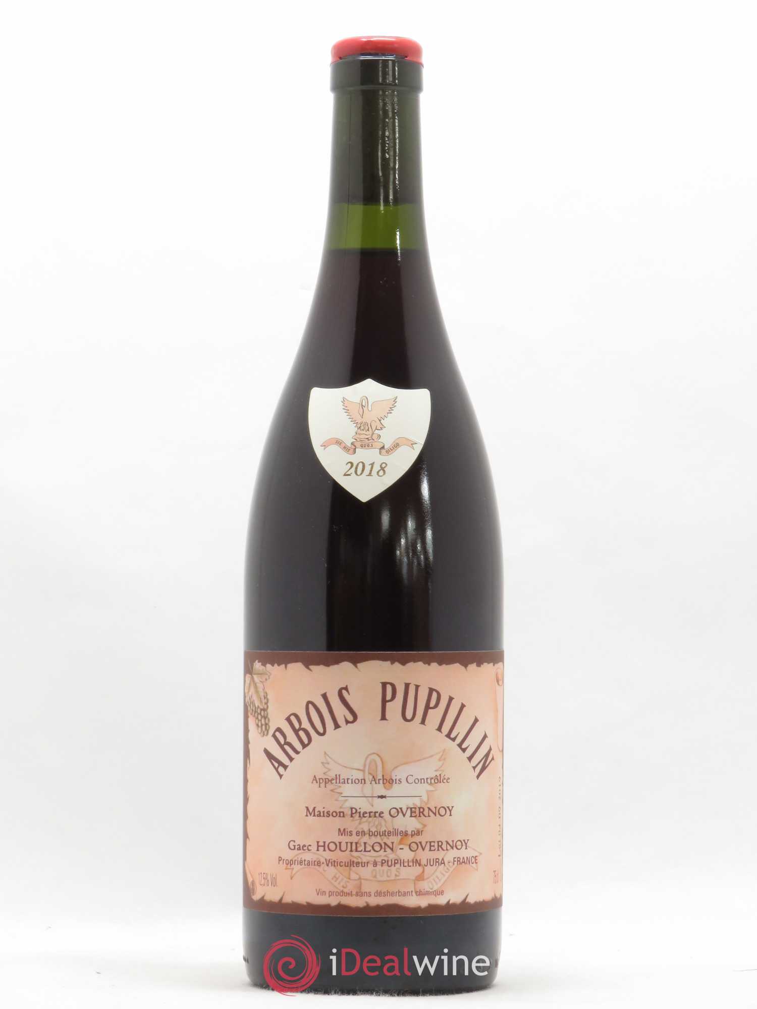 Arbois-Pupillin Poulsard (cire rouge) Overnoy-Houillon (Domaine) 2018 - Lot de 1 bouteille - 0