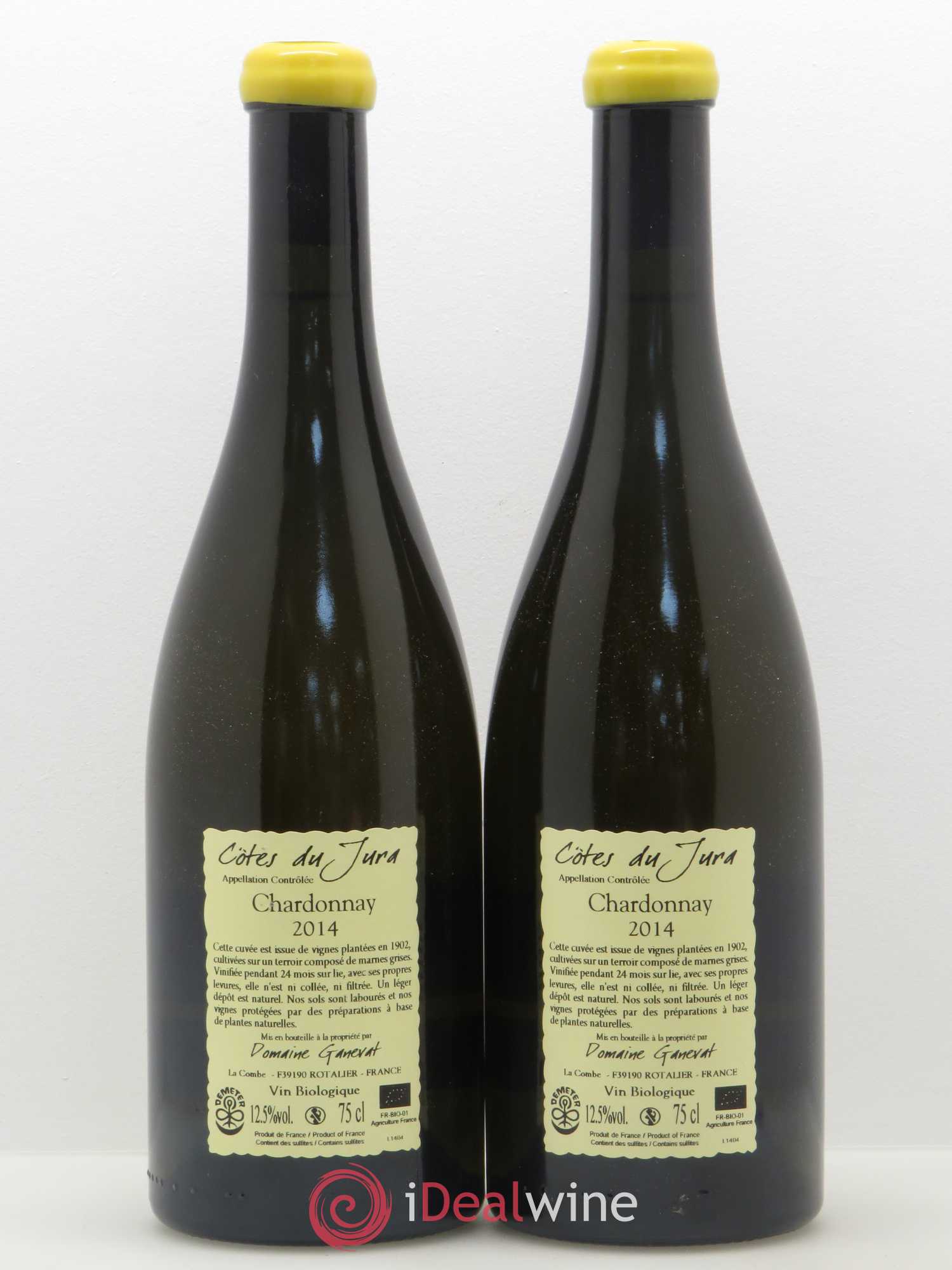 Côtes du Jura Les Chalasses Vieilles Vignes Jean-François Ganevat (Domaine) 2014 - Lot de 2 bouteilles - 1