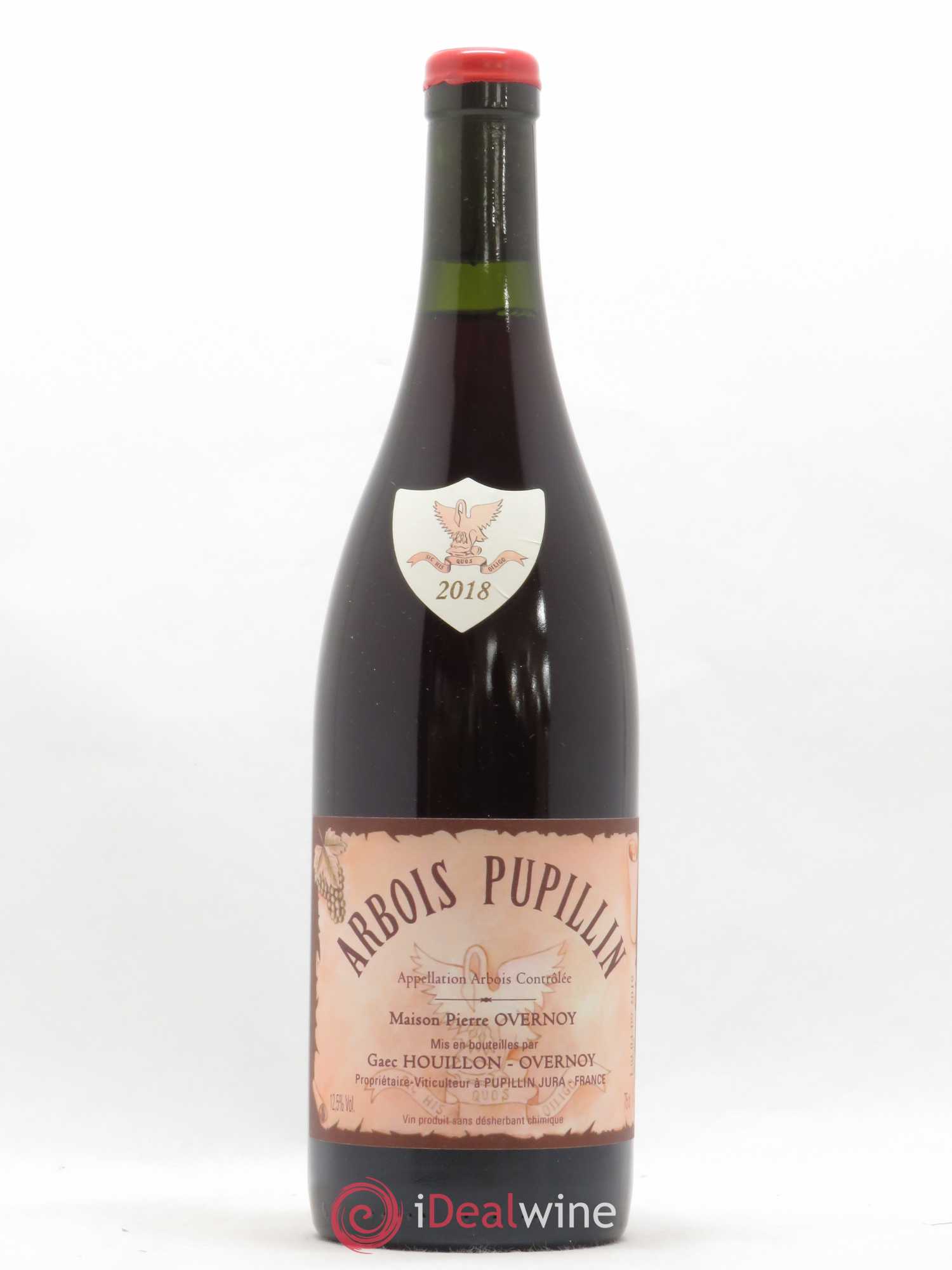 Arbois-Pupillin Poulsard (cire rouge) Overnoy-Houillon (Domaine) 2018 - Lot de 1 bouteille - 0