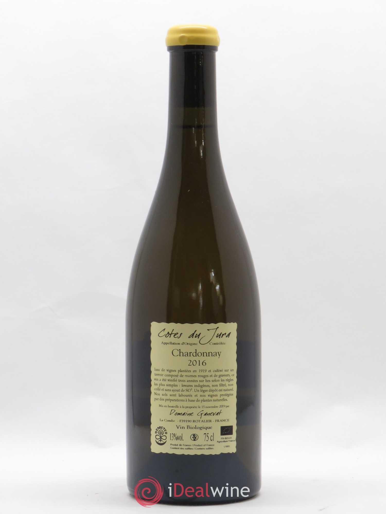 Côtes du Jura Les Grands Teppes Vieilles Vignes Jean-François Ganevat (Domaine) 2016 - Lot de 1 bouteille - 1