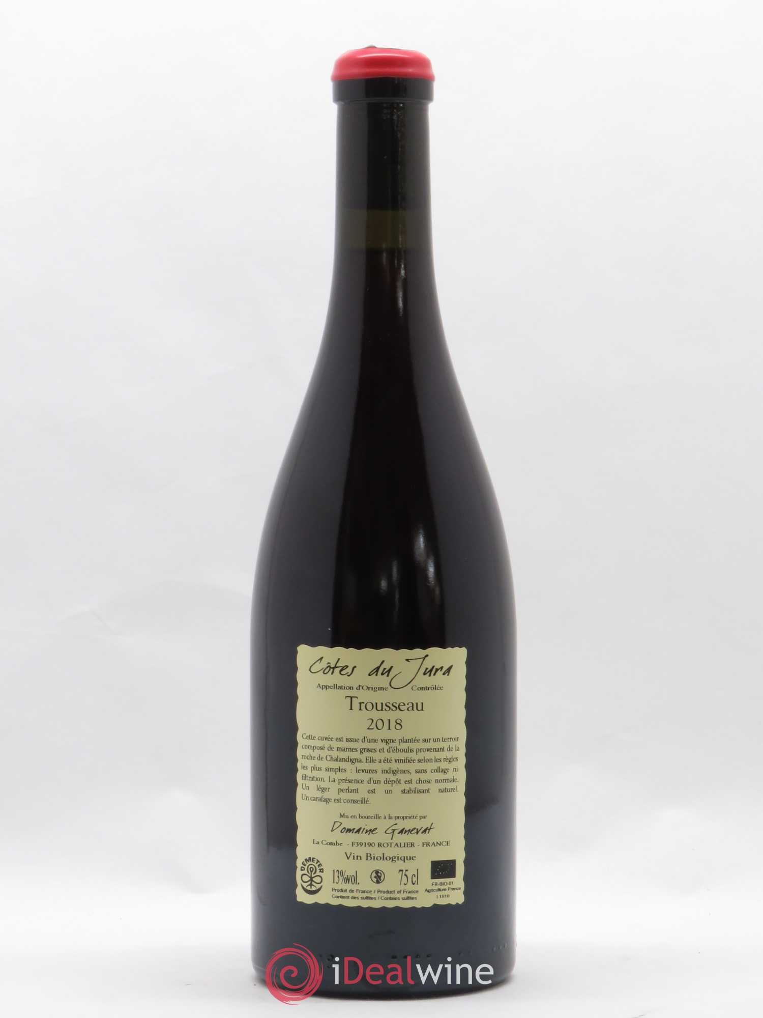 Côtes du Jura Plein Sud Jean-François Ganevat (Domaine) 2018 - Lot de 1 bouteille - 1