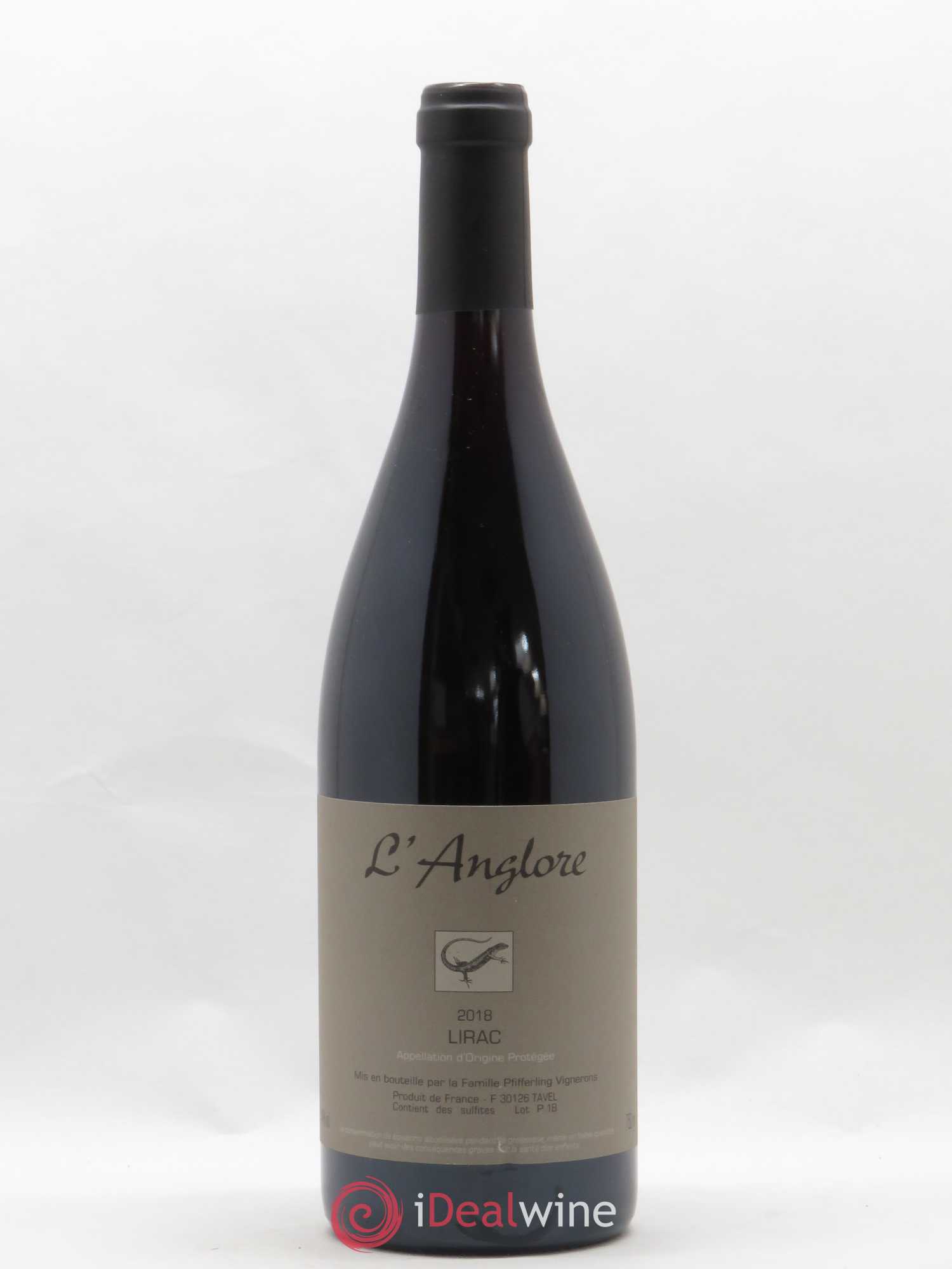 Lirac L'Anglore 2018 - Lot de 1 bouteille - 0