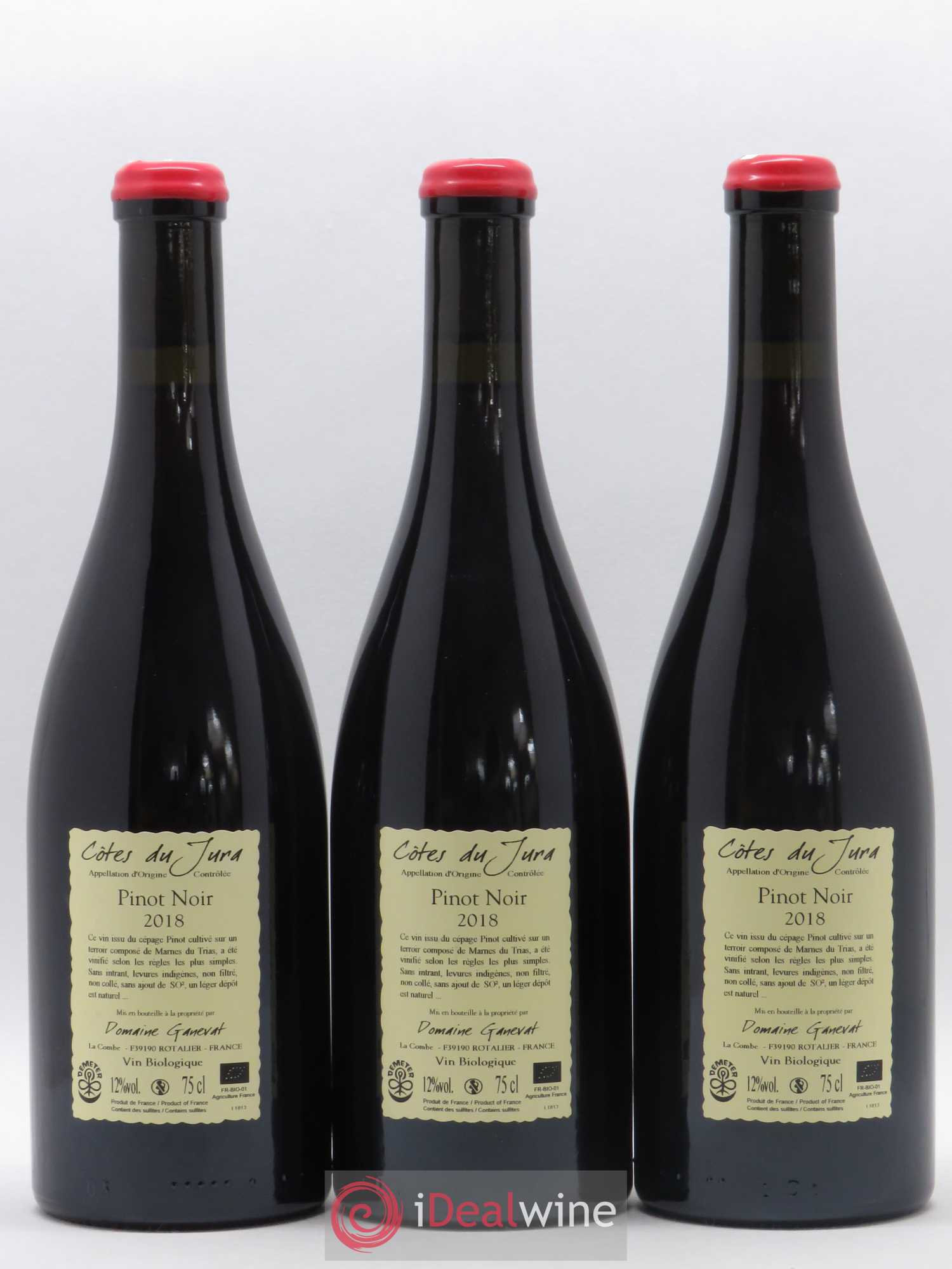 Côtes du Jura Les Grands Teppes Jean-François Ganevat (Domaine) 2018 - Lot de 3 bouteilles - 1