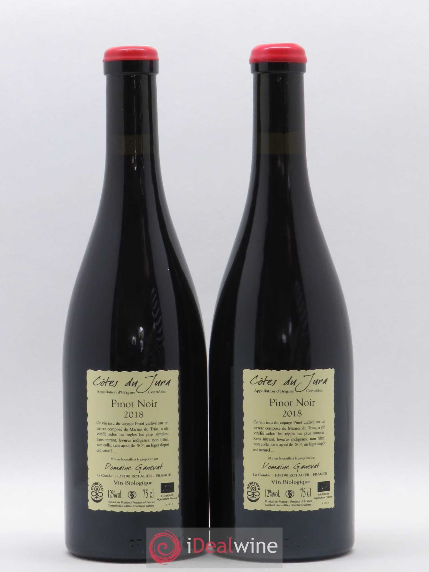 Côtes du Jura Les Grands Teppes Jean-François Ganevat (Domaine) 2018 - Lot de 2 bouteilles - 1