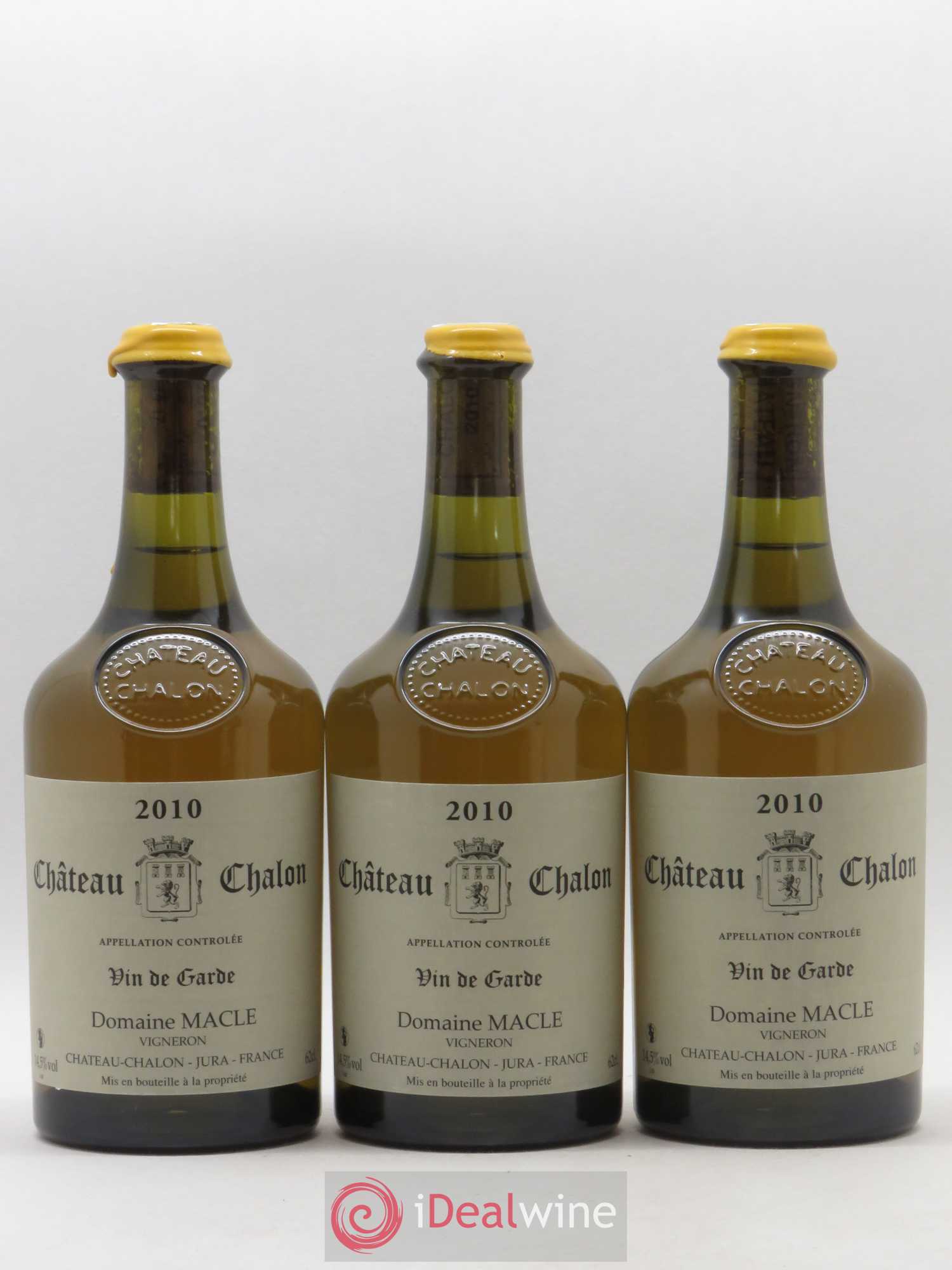 Château-Chalon Jean Macle 2010 - Lot de 3 bouteilles - 0