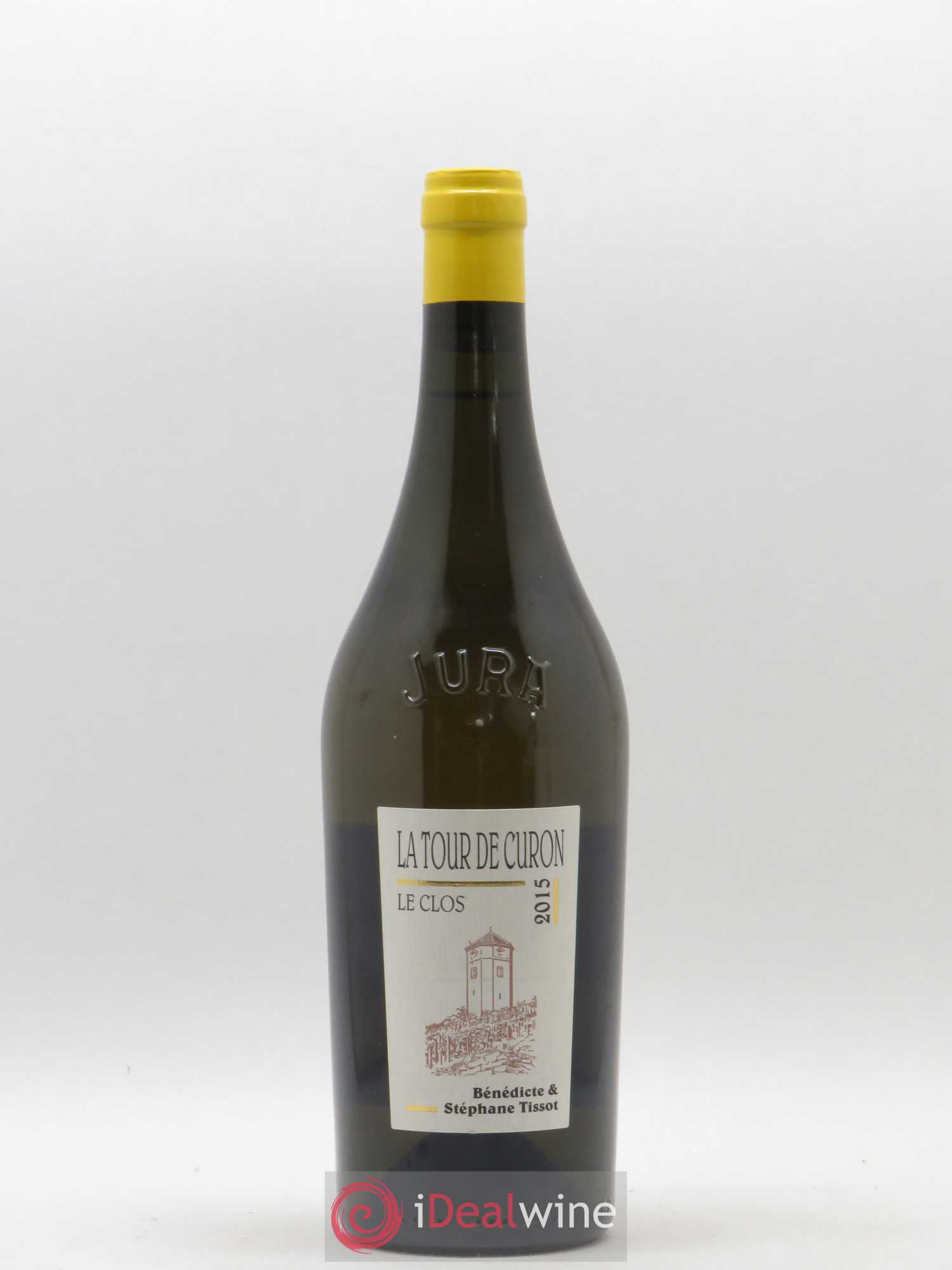 Arbois Chardonnay Le Clos de la Tour de Curon Bénédicte et Stéphane Tissot 2015 - Lot de 1 bouteille - 0