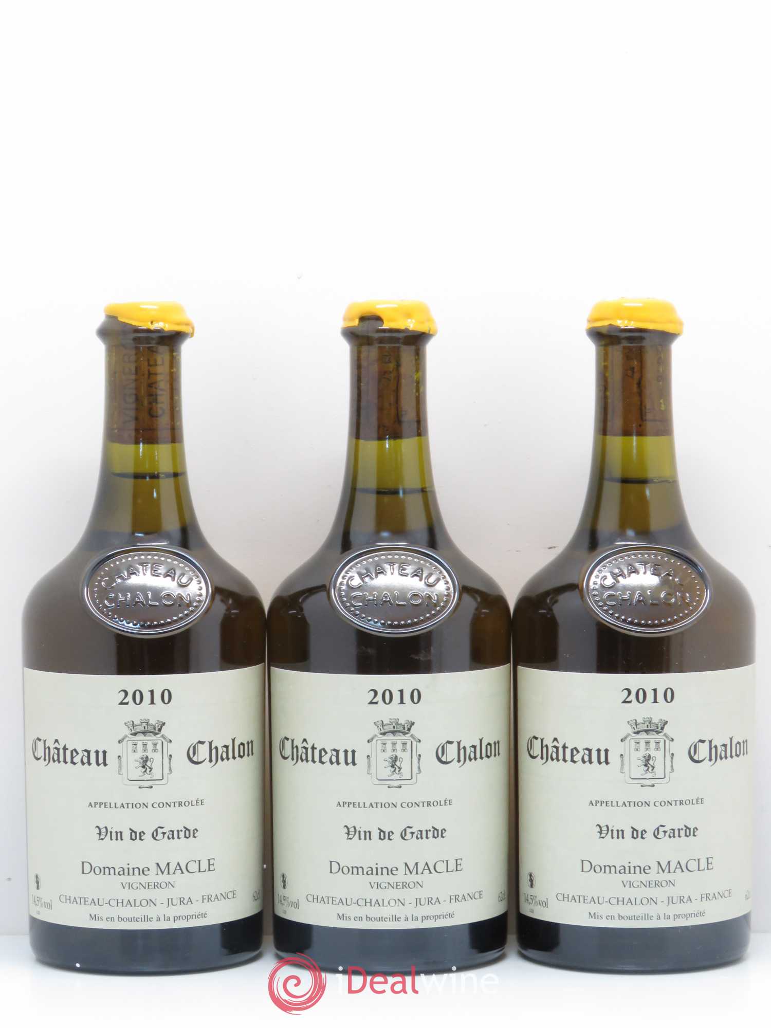 Château-Chalon Jean Macle 2010 - Lot de 3 bouteilles - 0
