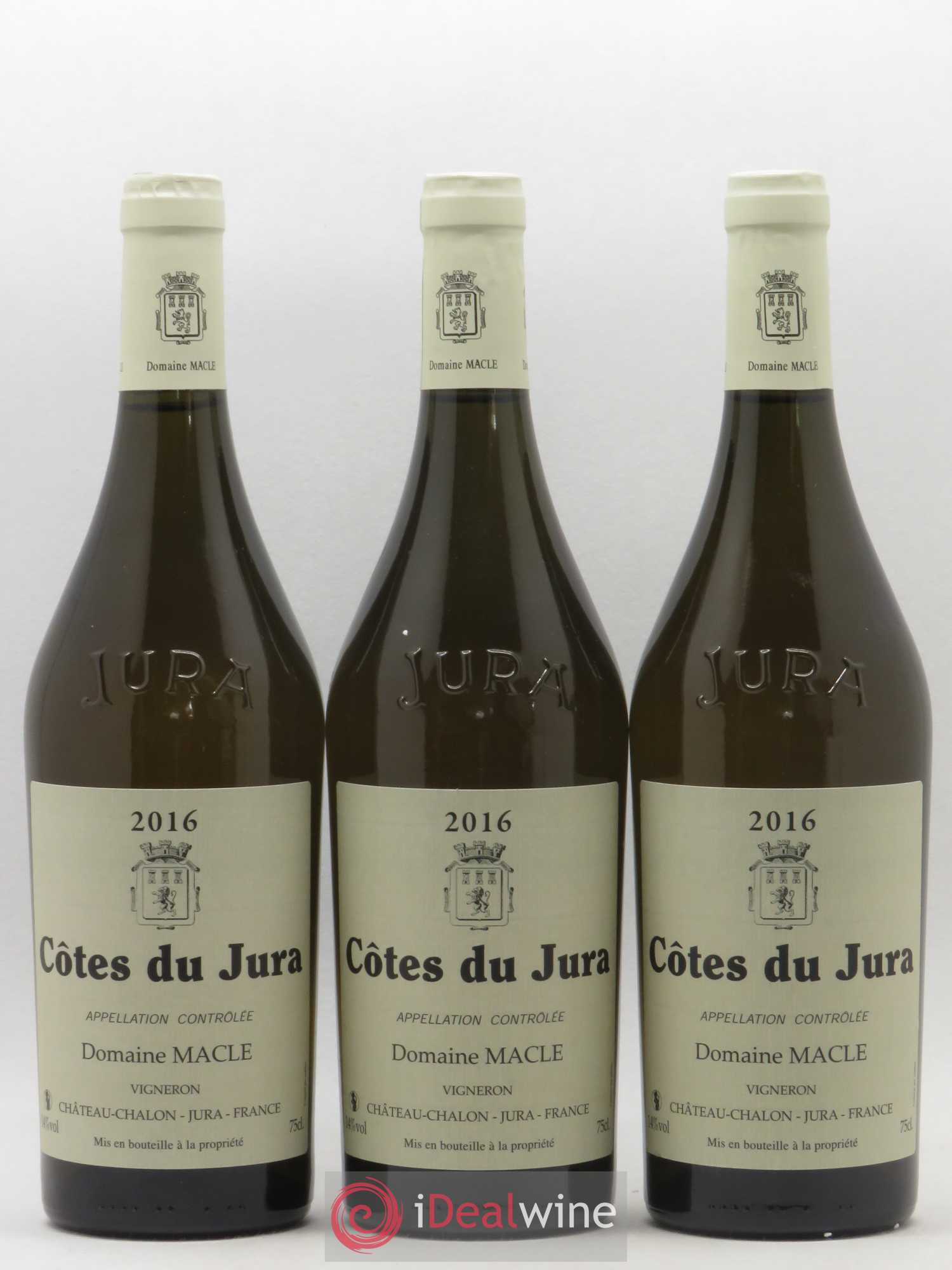 Côtes du Jura Jean Macle 2016 - Lot de 3 bouteilles - 0