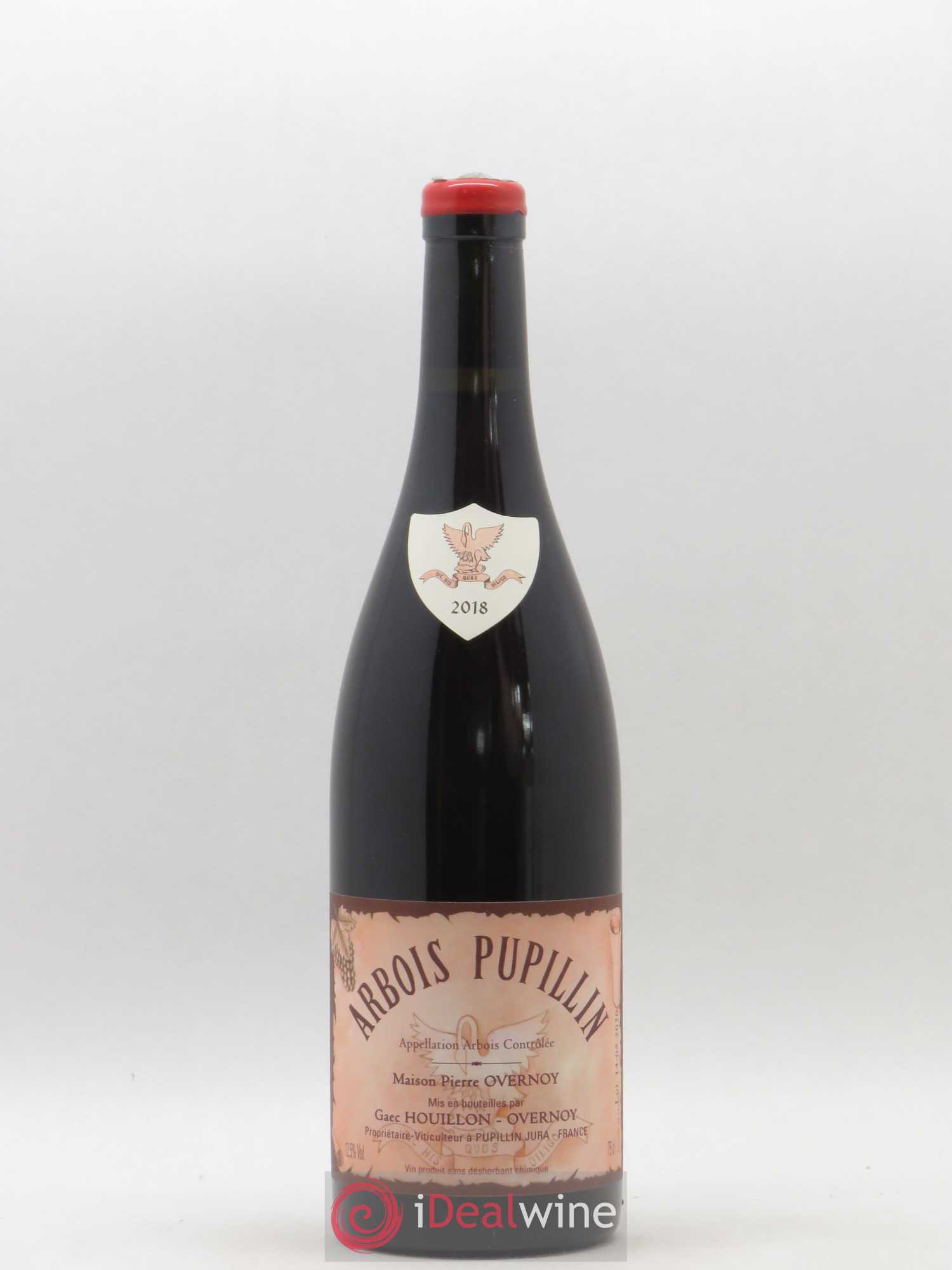 Arbois-Pupillin Poulsard (cire rouge) Overnoy-Houillon (Domaine) 2018 - Lot de 1 bouteille - 0
