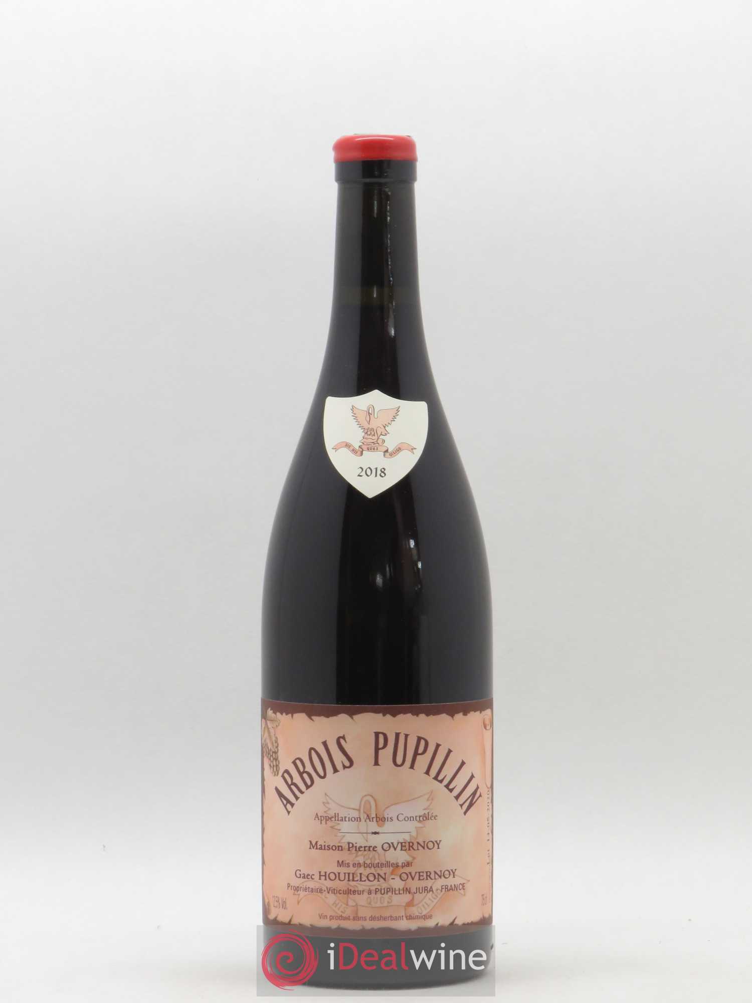 Arbois-Pupillin Poulsard (cire rouge) Overnoy-Houillon (Domaine) 2018 - Lot de 1 bouteille - 0