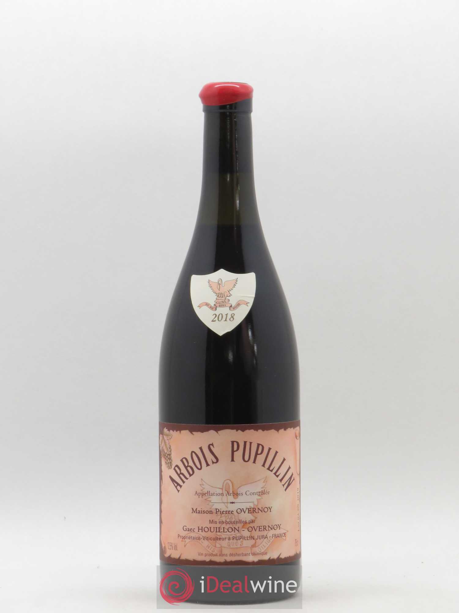 Arbois-Pupillin Poulsard (cire rouge) Overnoy-Houillon (Domaine) 2018 - Lot de 1 bouteille - 0