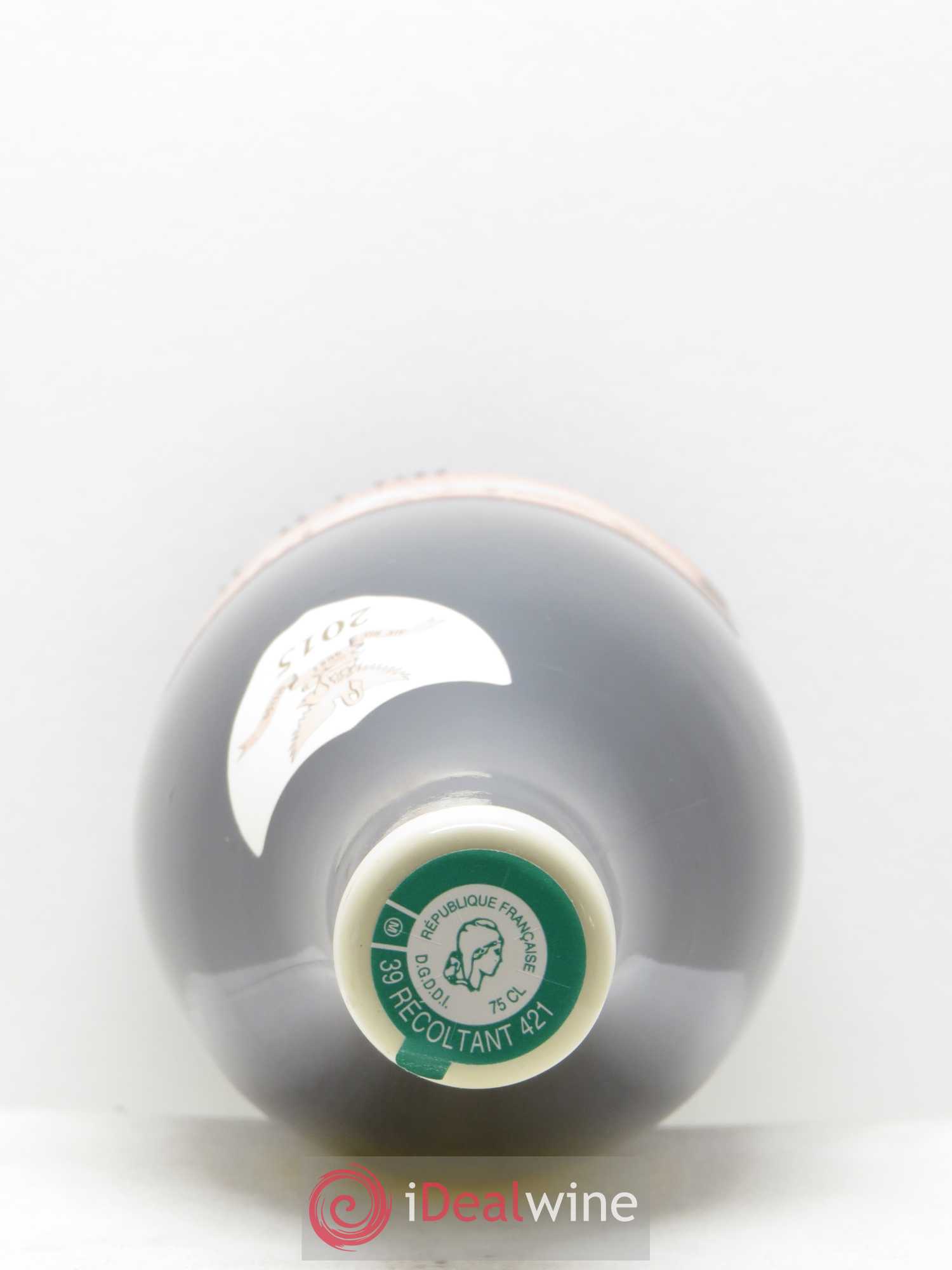 Arbois-Pupillin Chardonnay (cire blanche) Overnoy-Houillon (Domaine) 2015 - Lot de 1 bouteille - 1