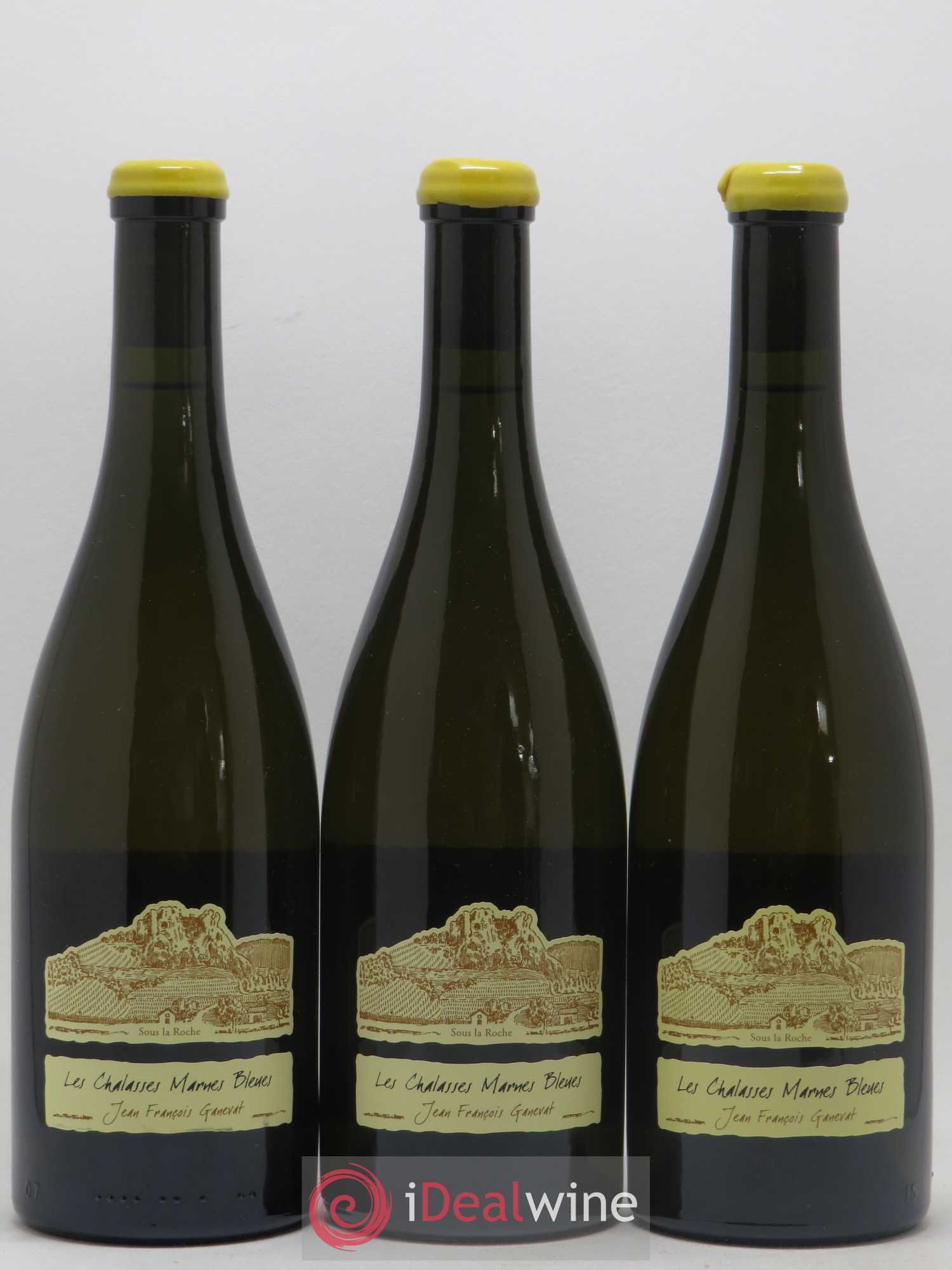 Côtes du Jura Les Chalasses Marnes Bleues Jean-François Ganevat (Domaine) 2015 - Lot de 3 bouteilles - 0