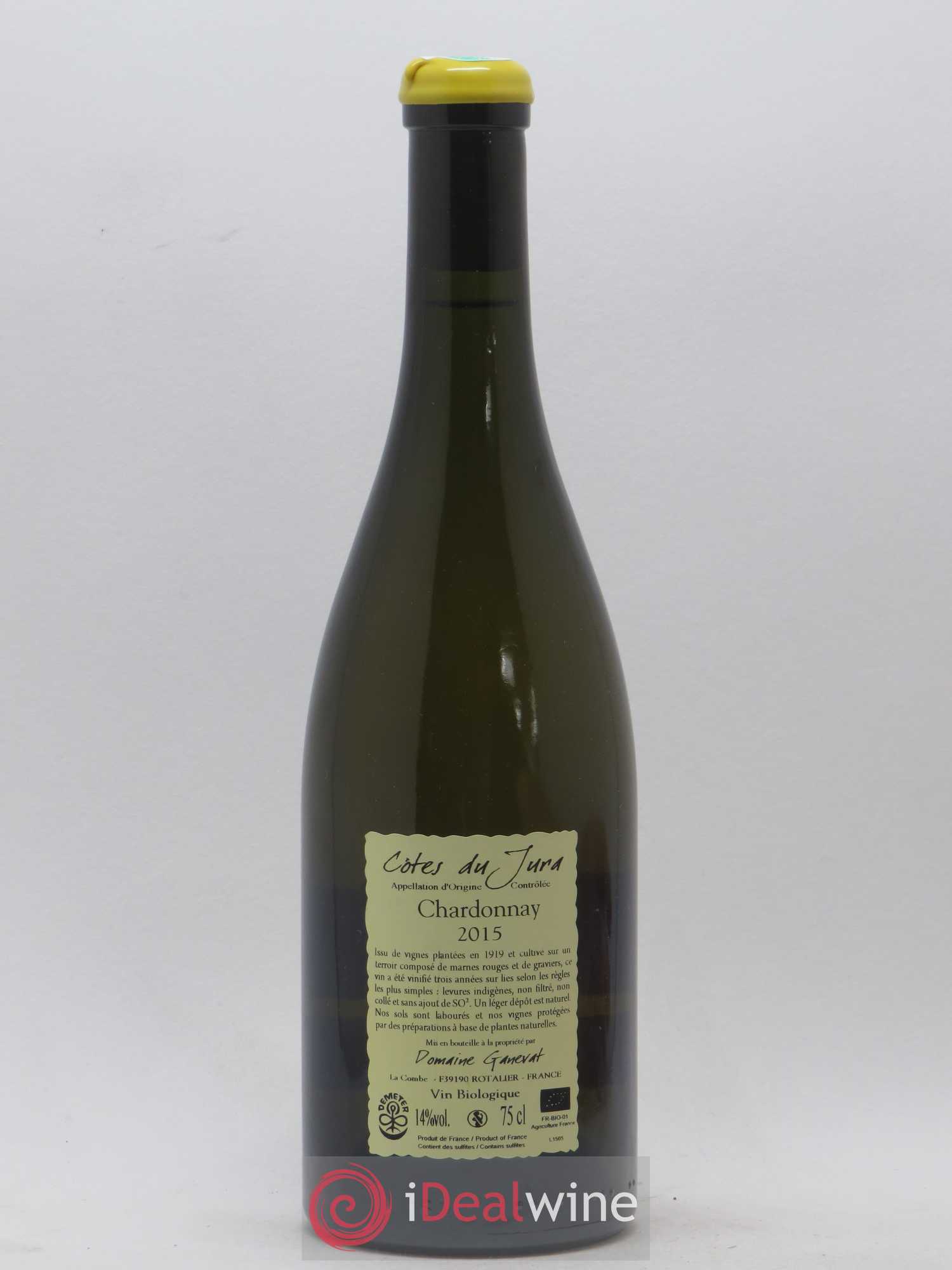 Côtes du Jura Les Grands Teppes Vieilles Vignes Jean-François Ganevat (Domaine) 2015 - Lot de 1 bouteille - 1