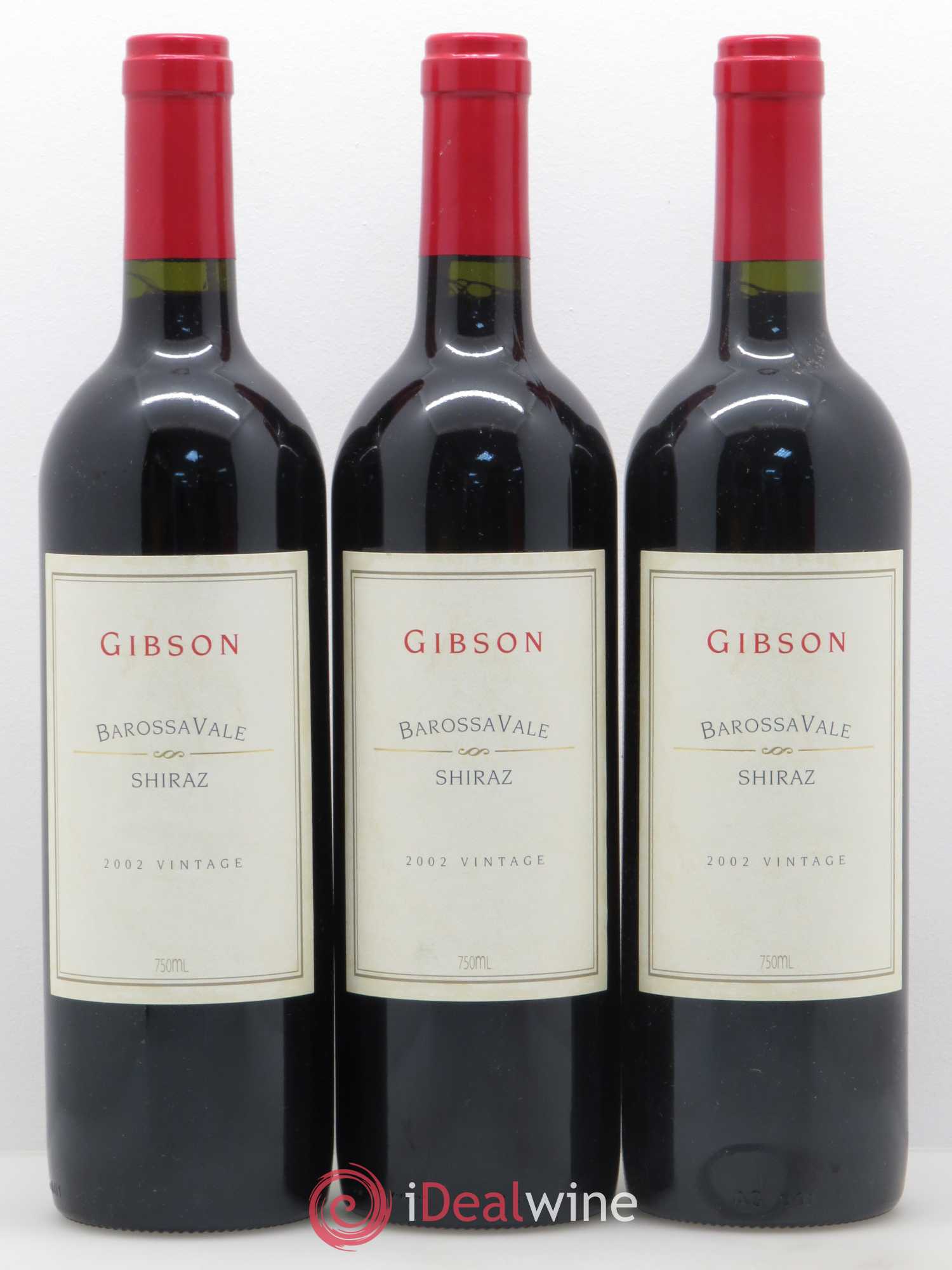 Australie Barossa Valley Shiraz Gibson 2002 - Posten von 3 Flaschen - 0
