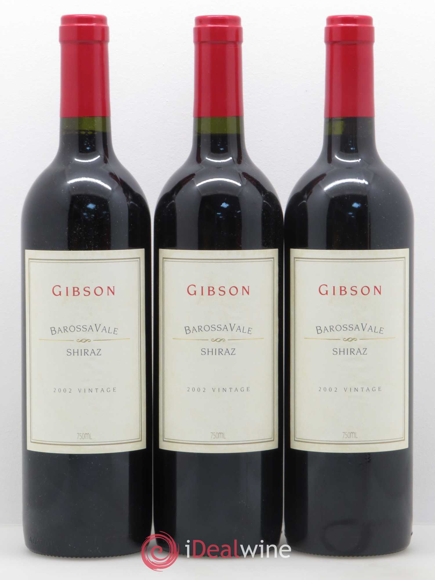 Australie Barossa Valley Shiraz Gibson 2002 - Posten von 3 Flaschen - 0