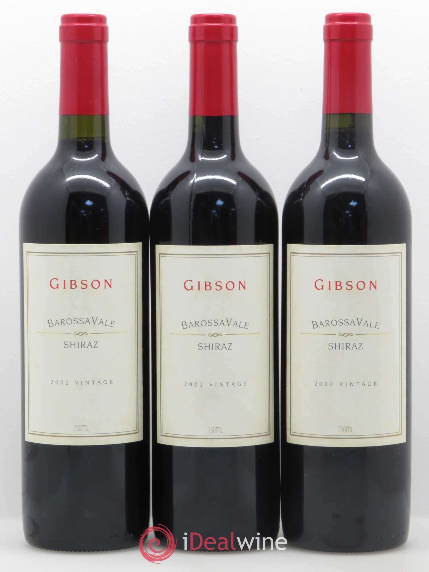 Australie Barossa Valley Shiraz Gibson 2002 - Posten von 3 Flaschen - 0