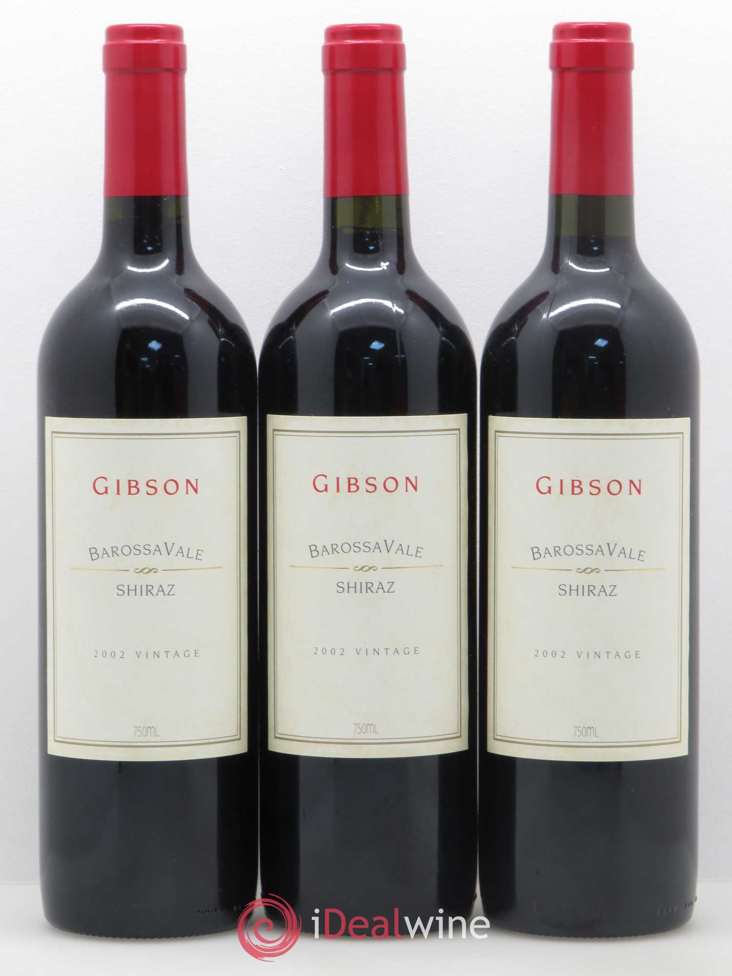 Australie Barossa Valley Shiraz Gibson 2002 - Posten von 3 Flaschen - 0