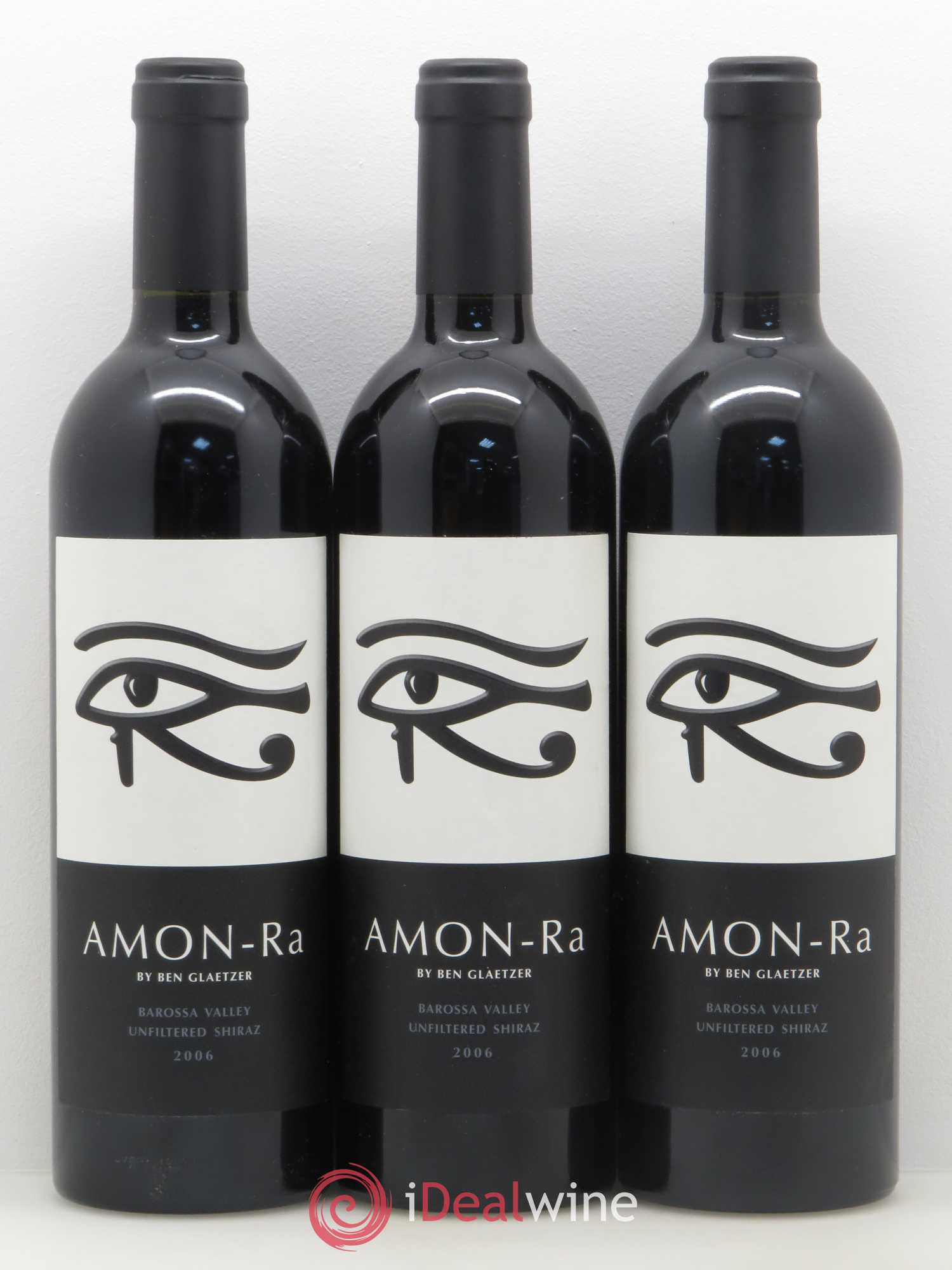 Australie Barossa Valley Amon-Ra Ben Glaetzer 2006 - Posten von 3 Flaschen - 0