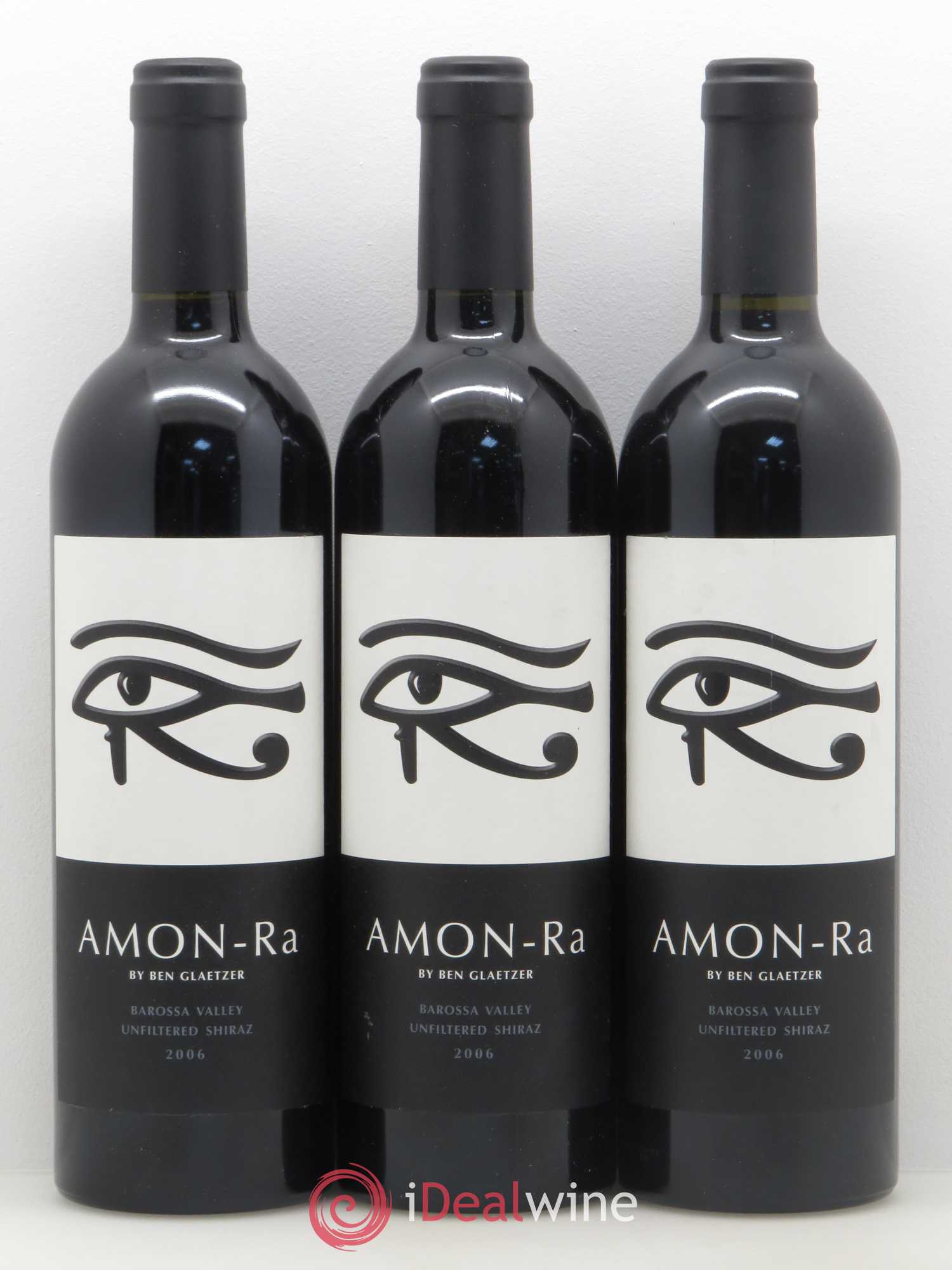 Australie Barossa Valley Amon-Ra Ben Glaetzer 2006 - Posten von 3 Flaschen - 0