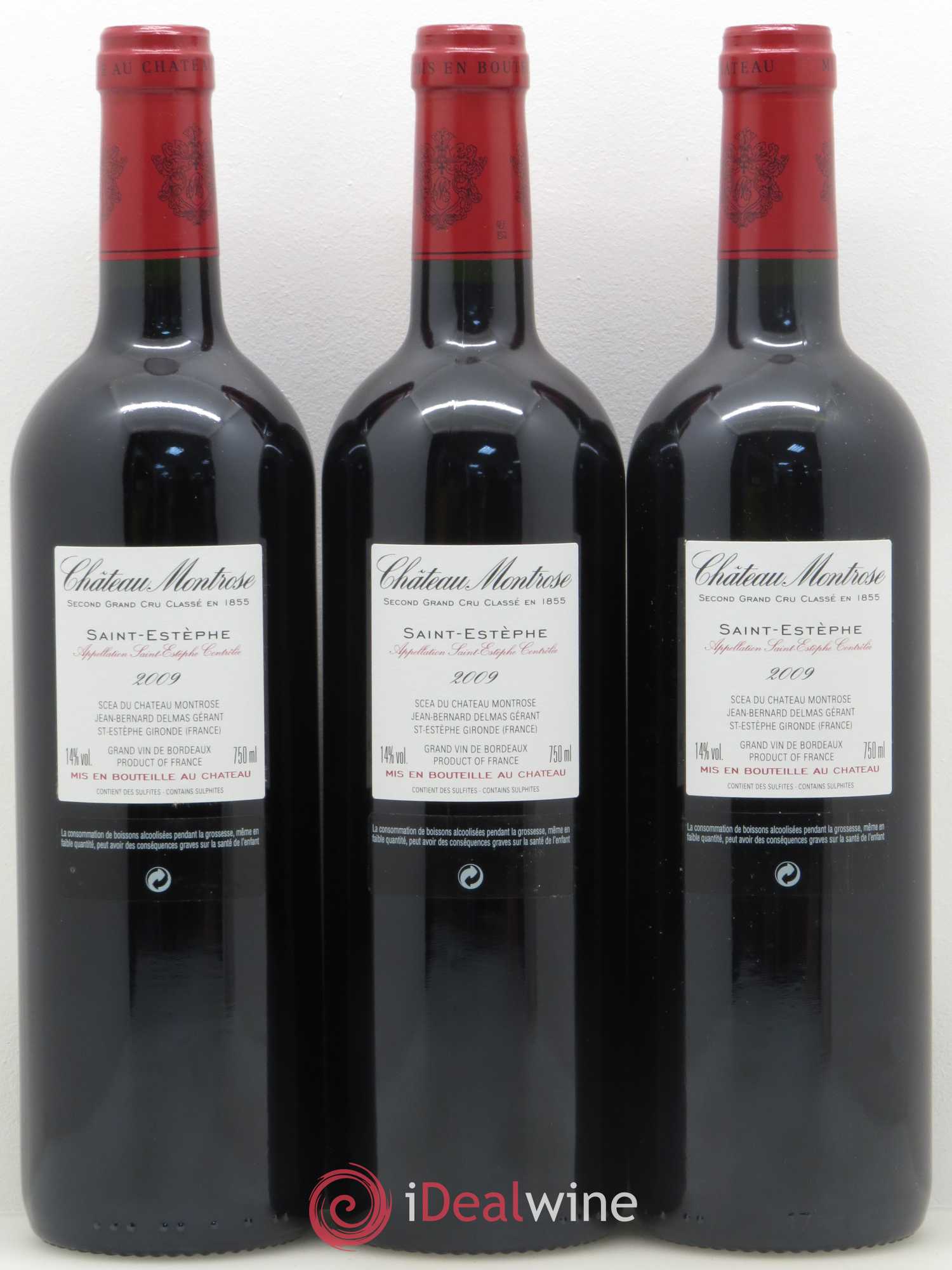 Château Montrose 2ème Grand Cru Classé 2009 - Lot de 6 bouteilles - 4