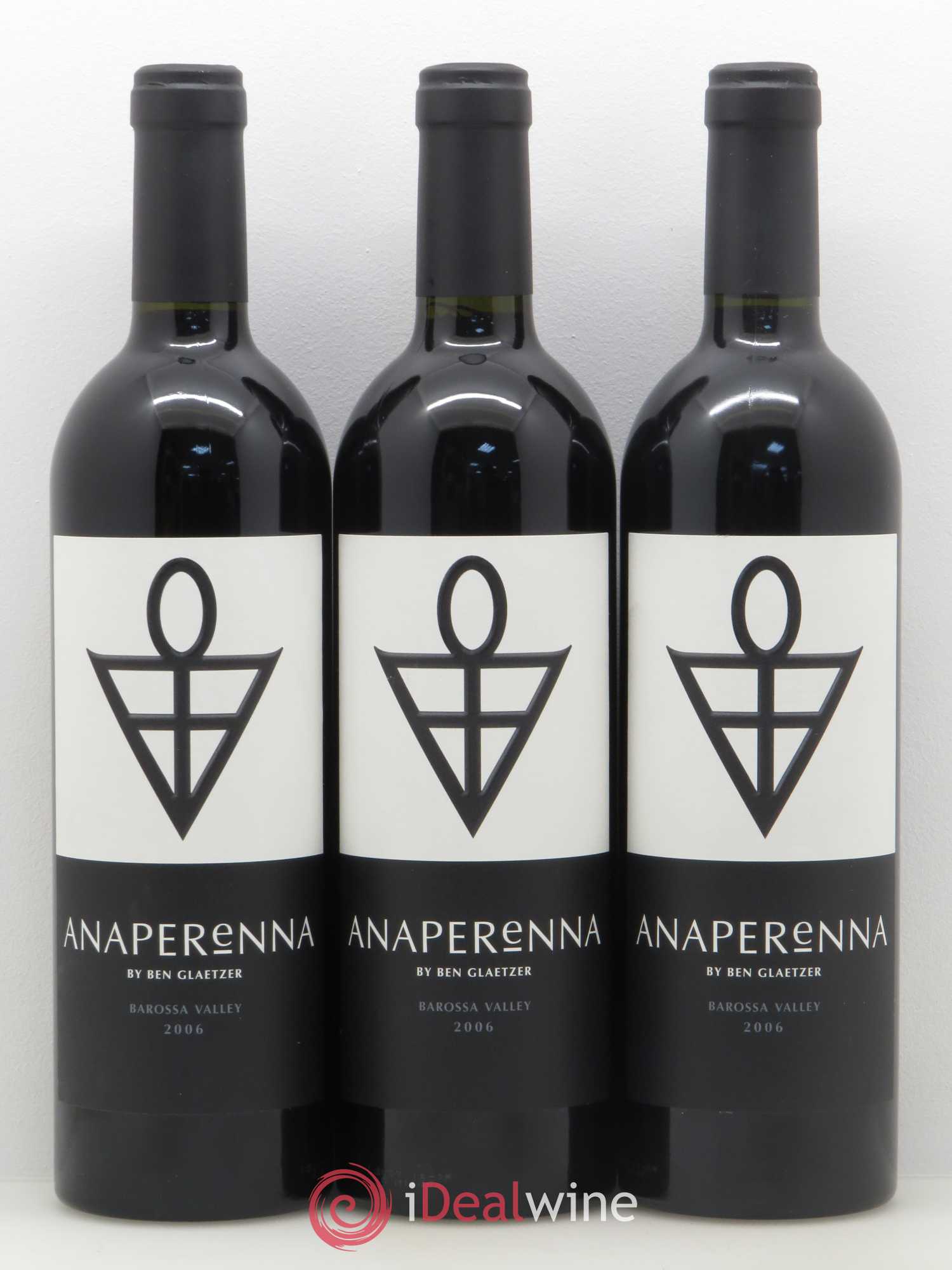 Australie Barossa Valley Anaperenna Ben Glaetzer 2006 - Posten von 3 Flaschen - 0