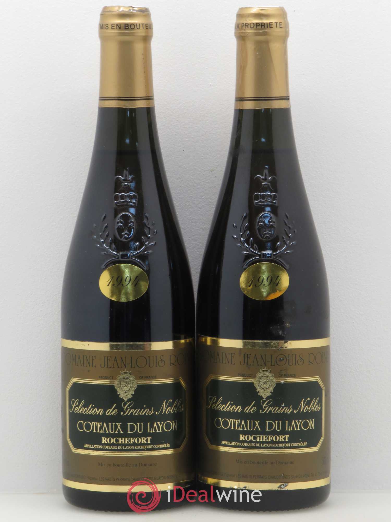 Coteaux du Layon Rochefort Selection de Grains Nobles Robin (sans prix de réserve) 1994 - Lotto di 5 bottiglie - 2