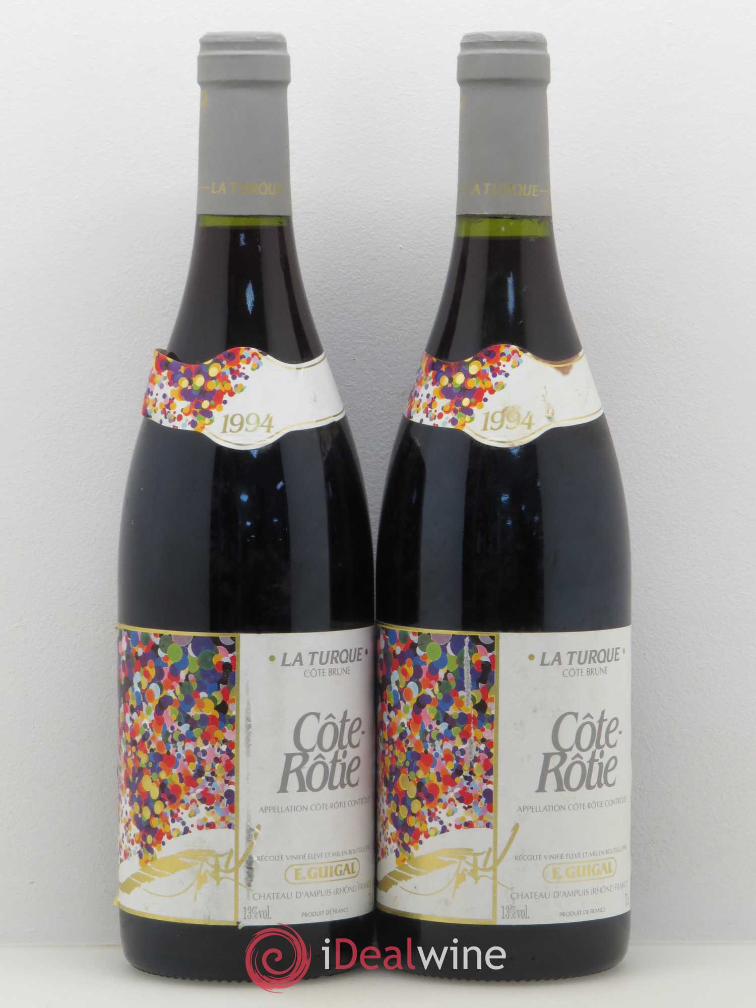 Côte-Rôtie La Turque Guigal 1994 - Lot de 2 bouteilles - 0