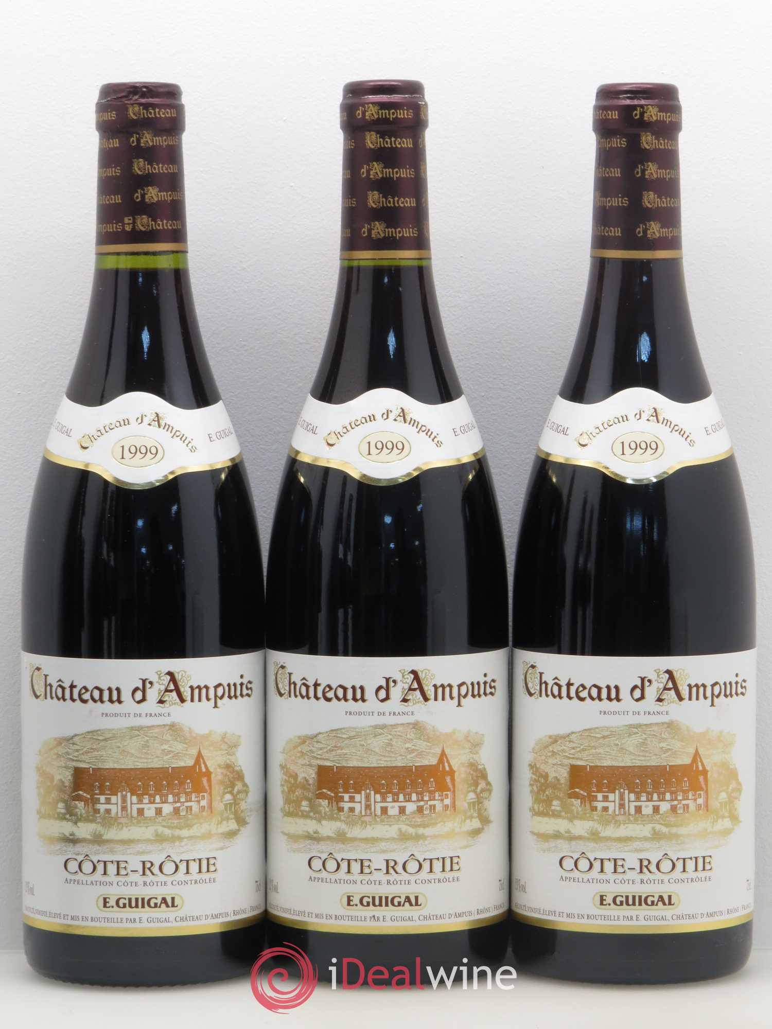 Côte-Rôtie Château d'Ampuis Guigal 1999 - Lot de 6 bouteilles - 1