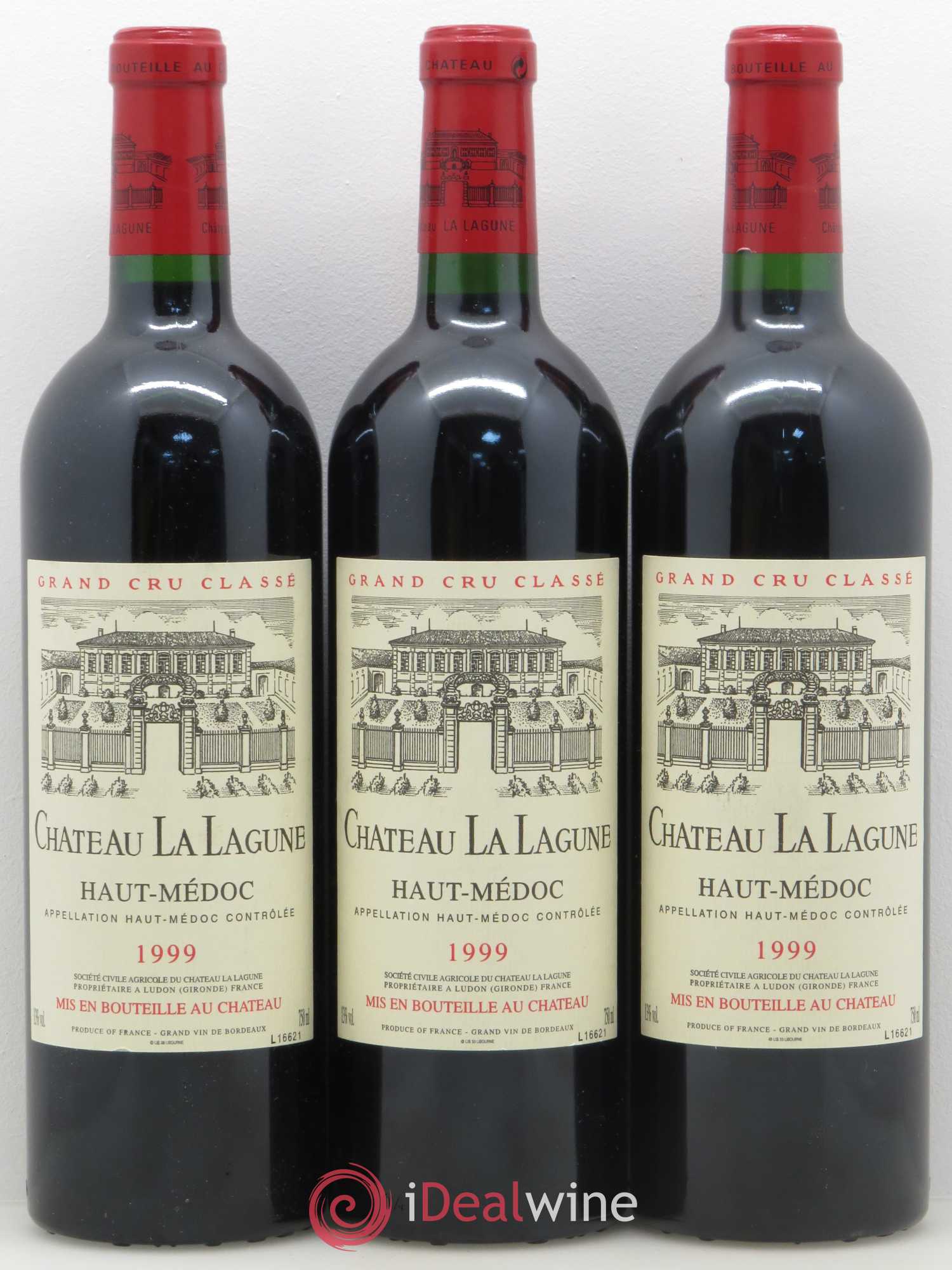 Château la Lagune 3ème Grand Cru Classé 1999 - Lot de 6 bouteilles - 2