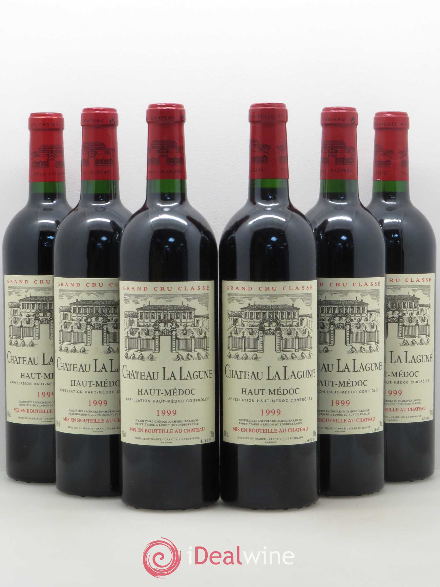 Château la Lagune 3ème Grand Cru Classé 1999 - Lot de 6 bouteilles - 0