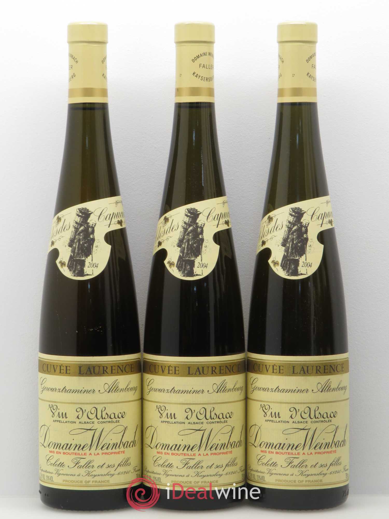 Alsace Gewurztraminer Altenbourg - Cuvée Laurence Weinbach (Domaine) 2004 - Lot de 6 bouteilles - 1