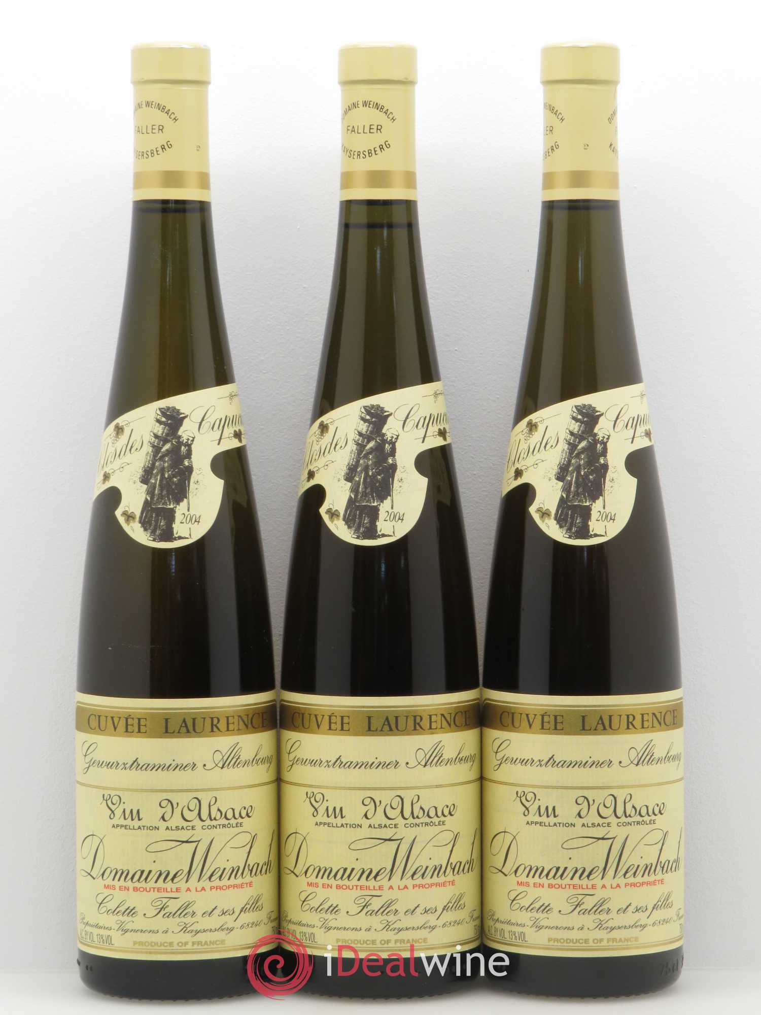 Alsace Gewurztraminer Altenbourg - Cuvée Laurence Weinbach (Domaine) 2004 - Lot de 6 bouteilles - 2