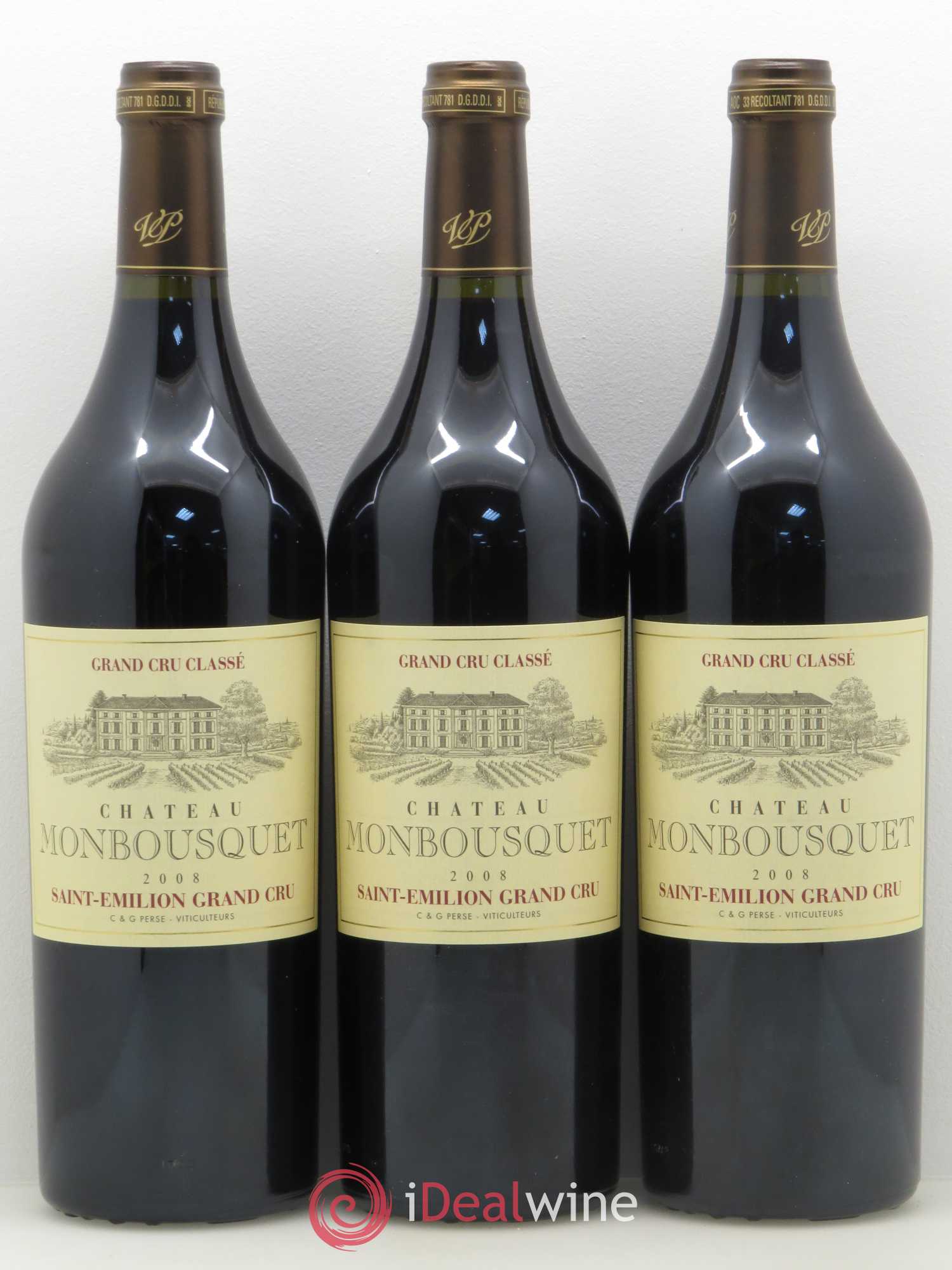 Château Monbousquet Grand Cru Classé 2008 - Lot de 6 bouteilles - 2