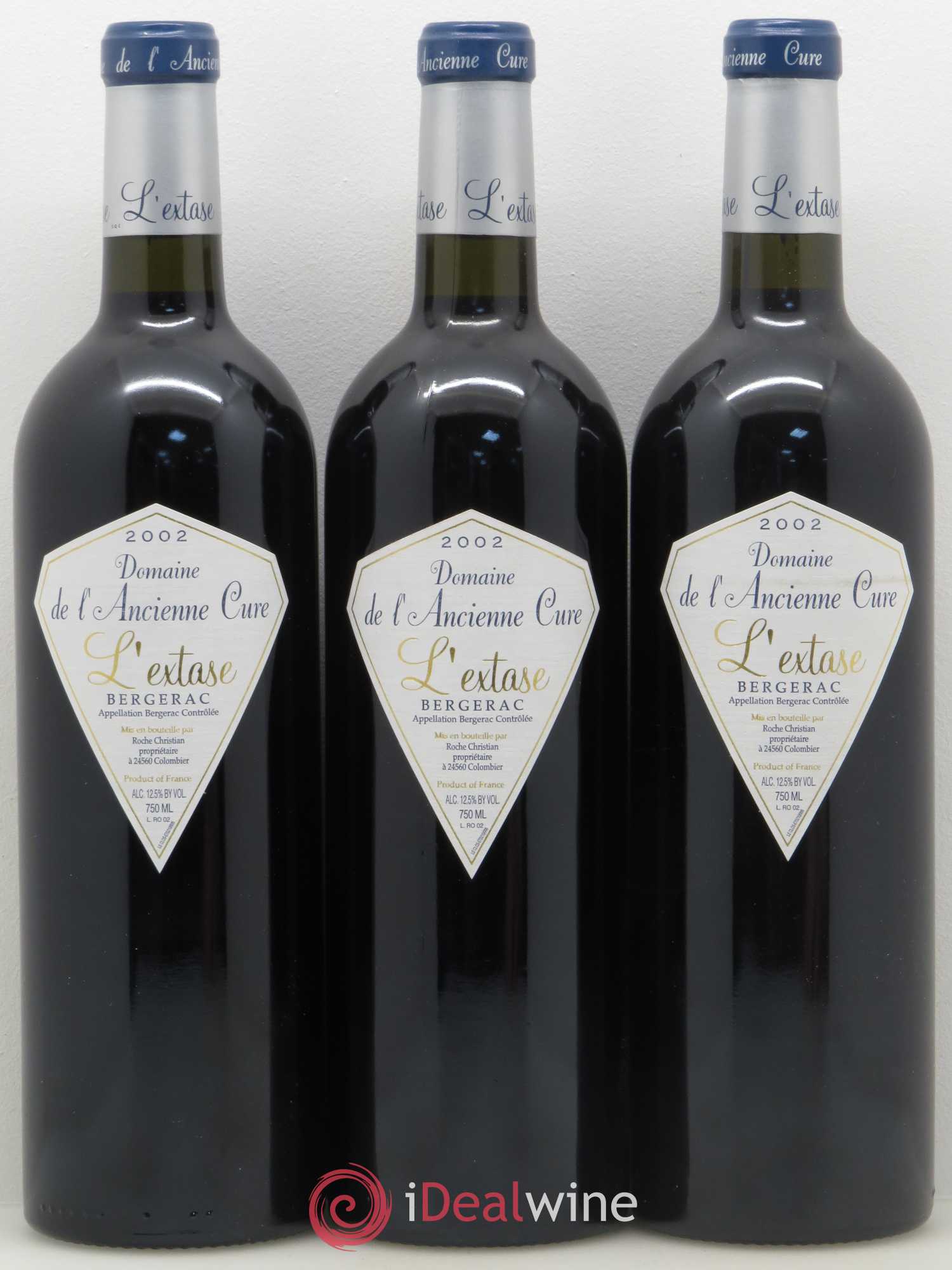 Bergerac Extase Domaine de l'Ancienne cure 2002 - Posten von 12 Flaschen - 3