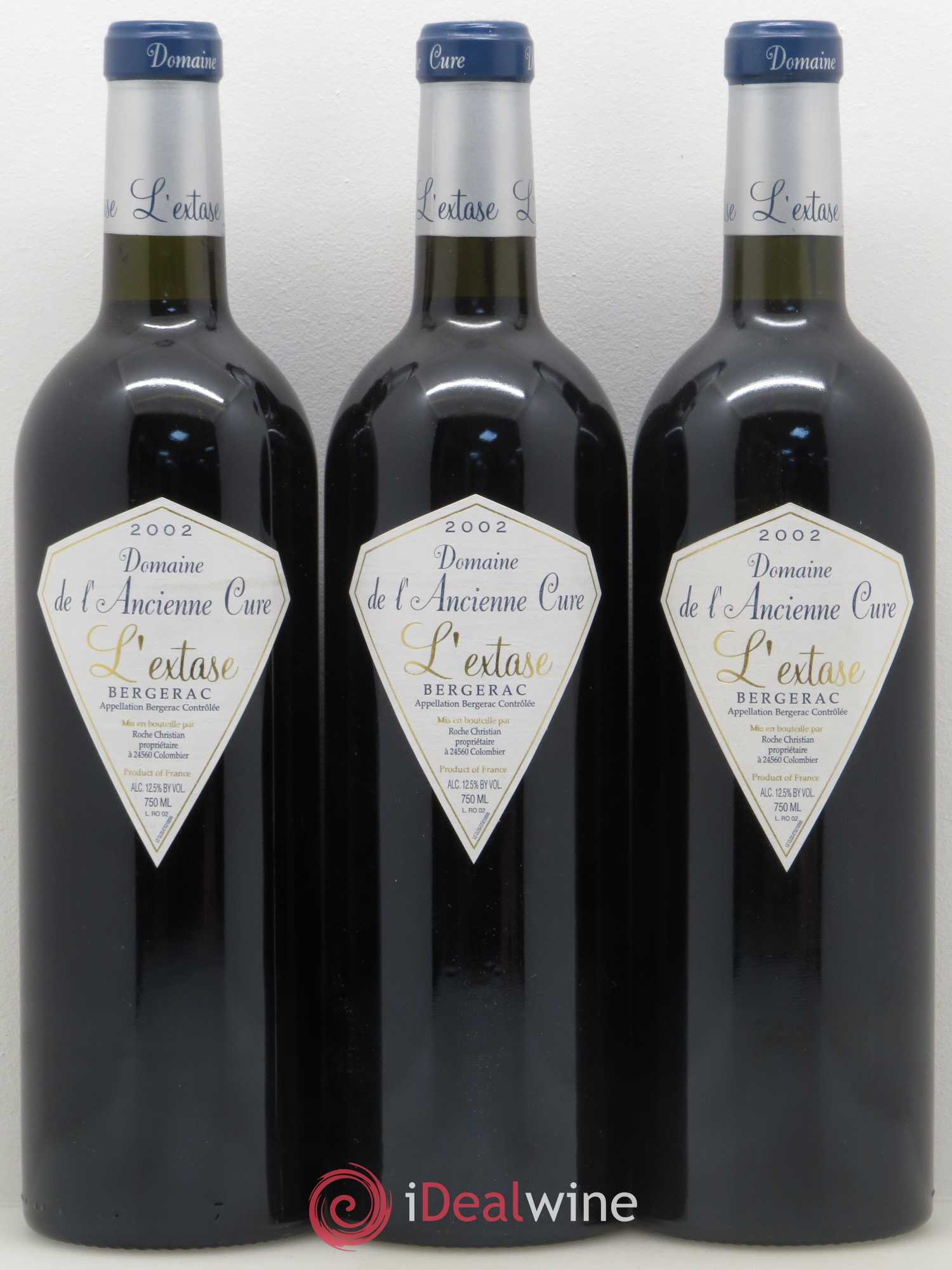 Bergerac Extase Domaine de l'Ancienne cure 2002 - Posten von 12 Flaschen - 4