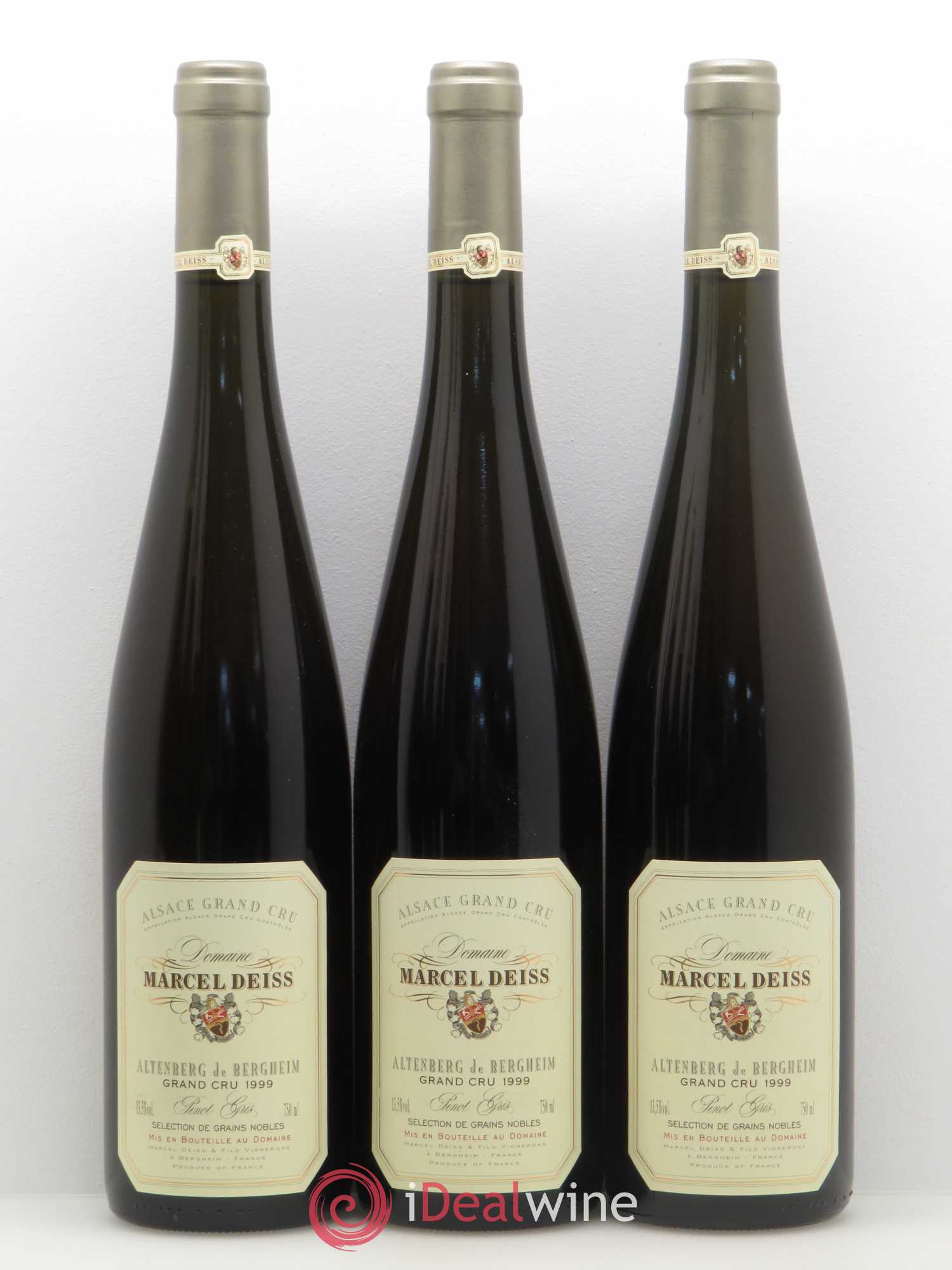 Pinot Gris (Tokay) Sélection de Grains Nobles Altenberg de Bergheim Marcel Deiss (Domaine) 1999 - Lotto di 6 bottiglie - 1