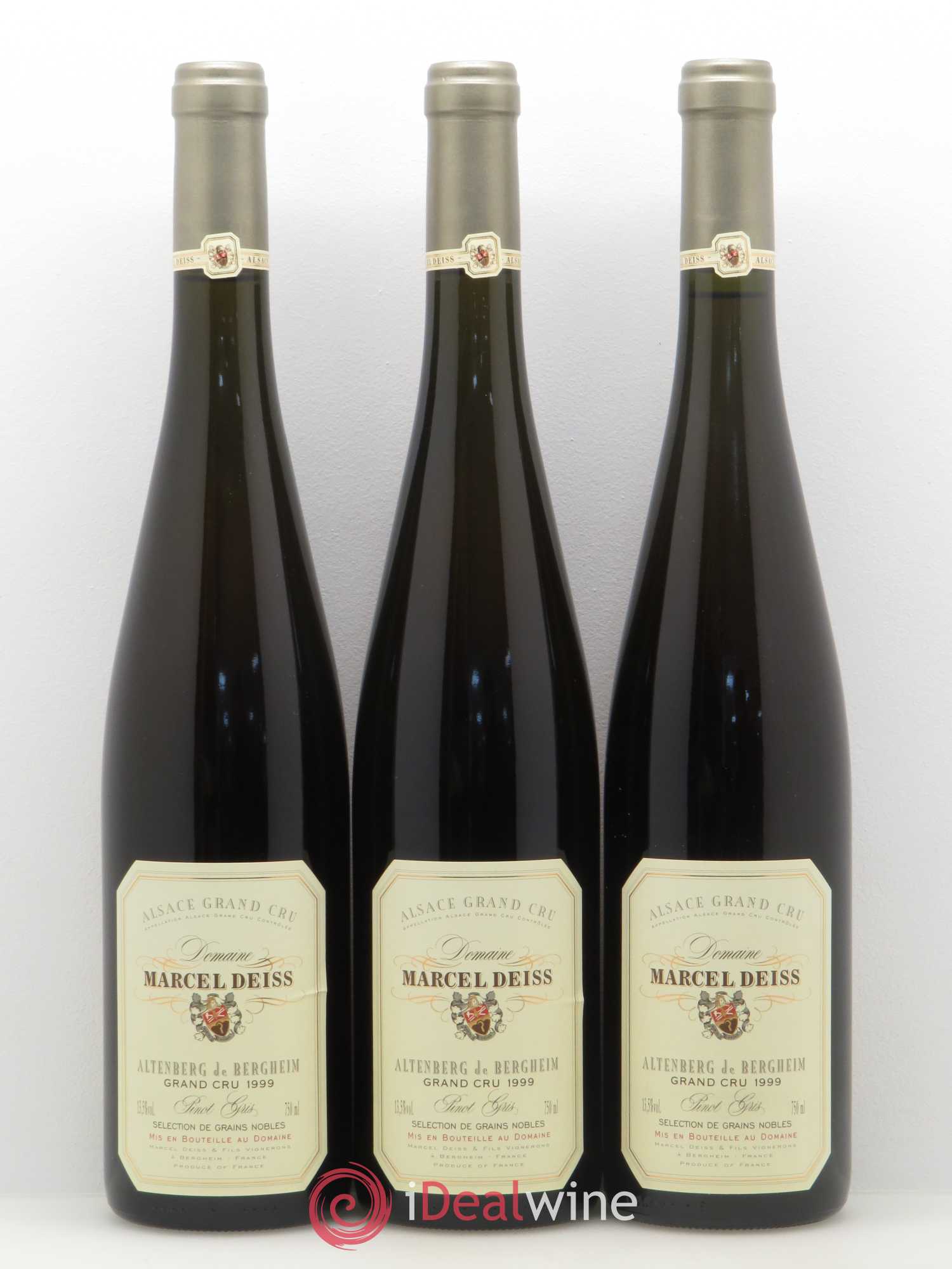 Pinot Gris (Tokay) Sélection de Grains Nobles Altenberg de Bergheim Marcel Deiss (Domaine) 1999 - Lotto di 6 bottiglie - 2