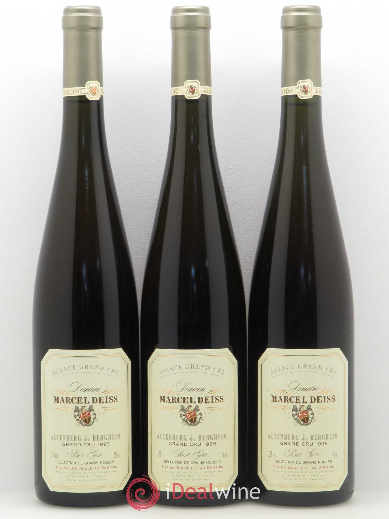 Pinot Gris (Tokay) Sélection de Grains Nobles Altenberg de Bergheim Grand Cru Marcel Deiss (Domaine) 1999 - Lotto di 6 bottiglie - 2