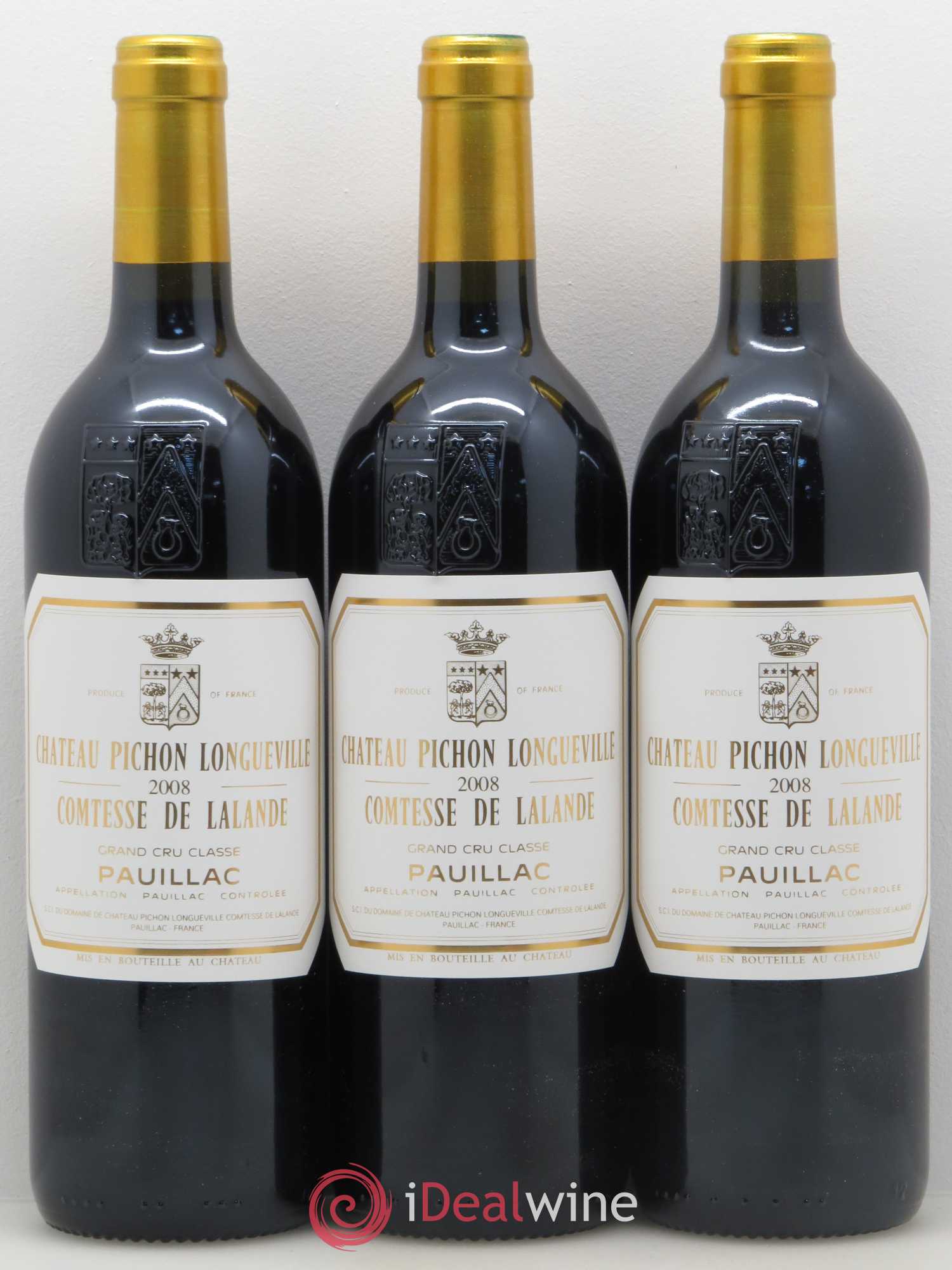 Château Pichon Longueville Comtesse de Lalande 2ème Grand Cru Classé 2008 - Lot de 12 bouteilles - 3