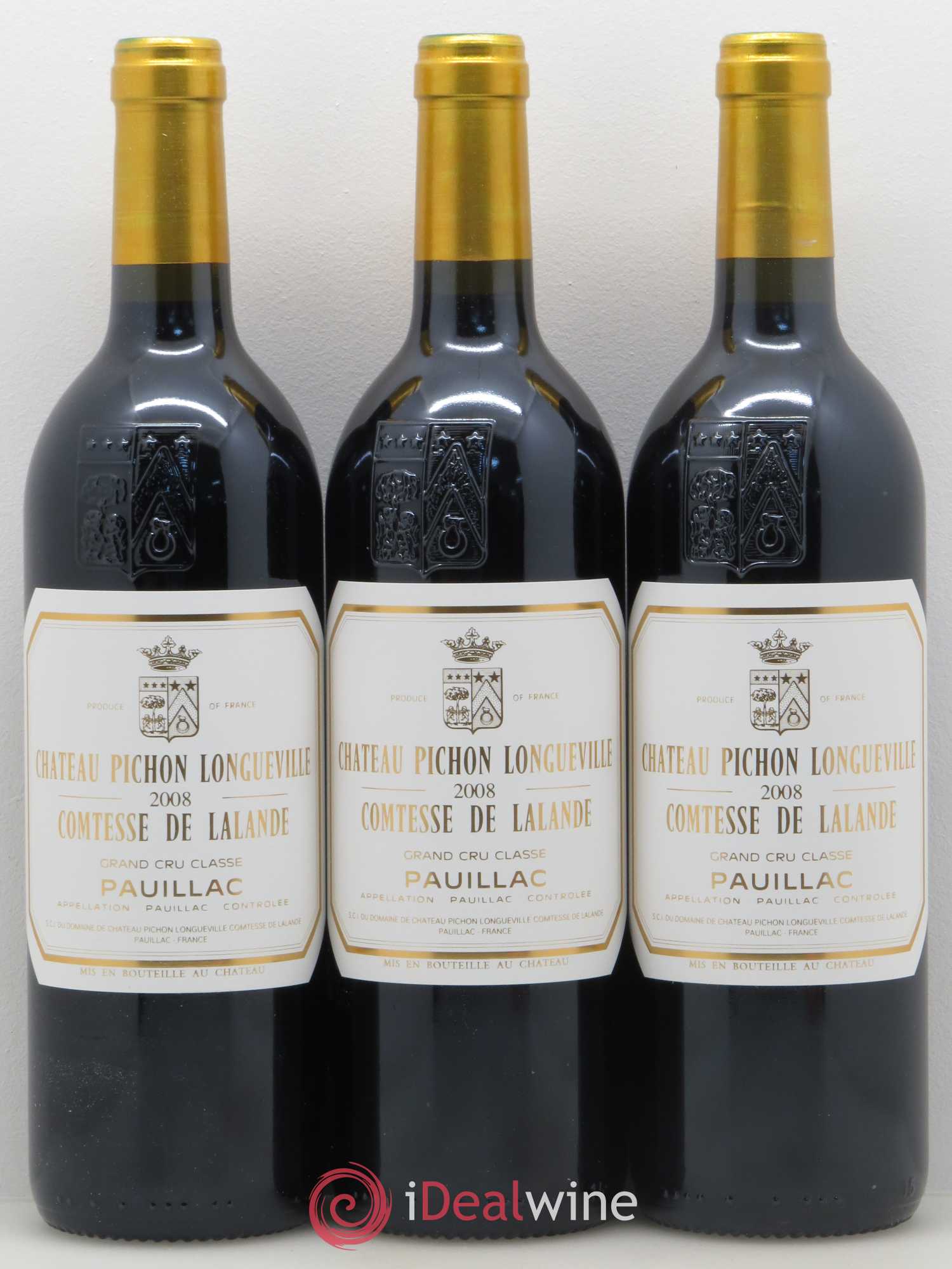 Château Pichon Longueville Comtesse de Lalande 2ème Grand Cru Classé 2008 - Lot de 12 bouteilles - 4