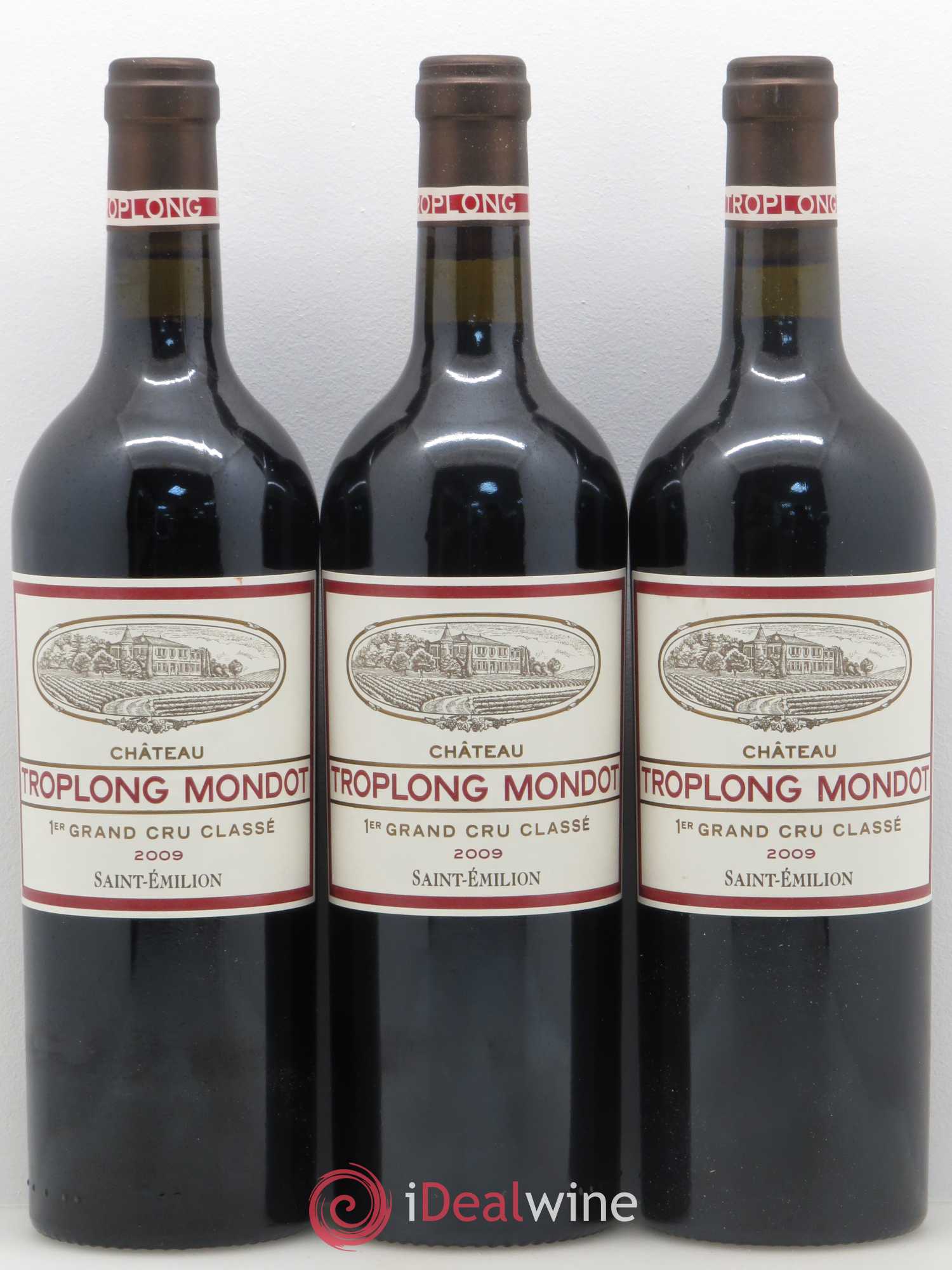 Château Troplong Mondot 1er Grand Cru Classé B 2009 - Lot de 12 bouteilles - 5