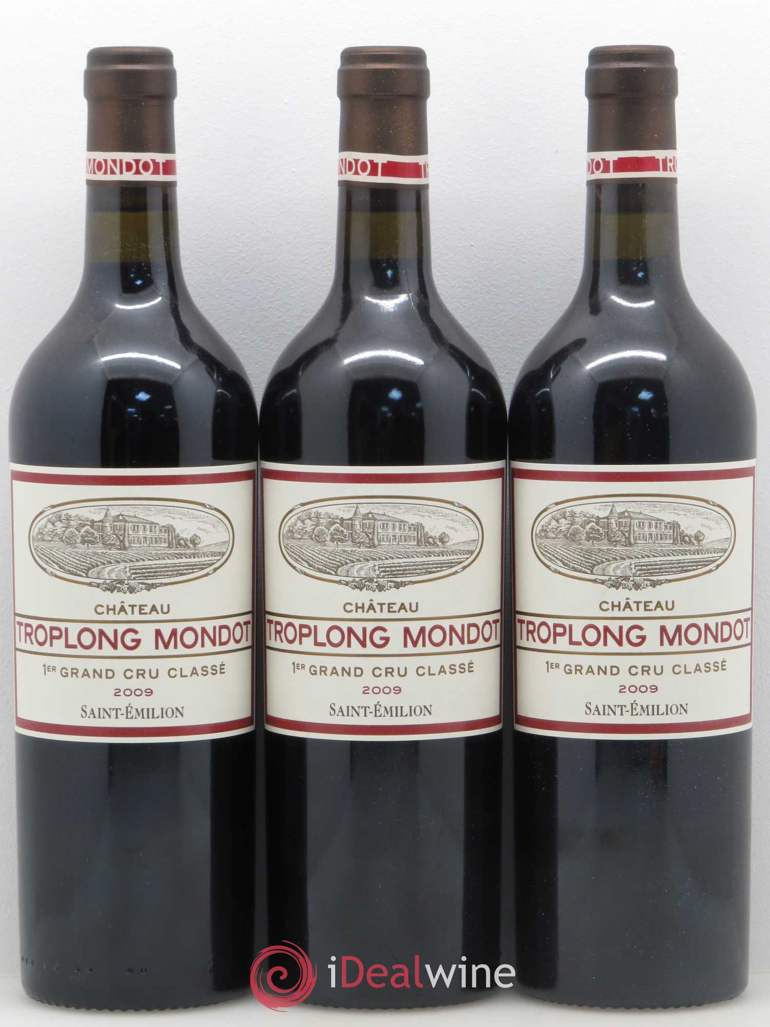 Château Troplong Mondot 1er Grand Cru Classé B 2009 - Lot de 12 bouteilles - 7