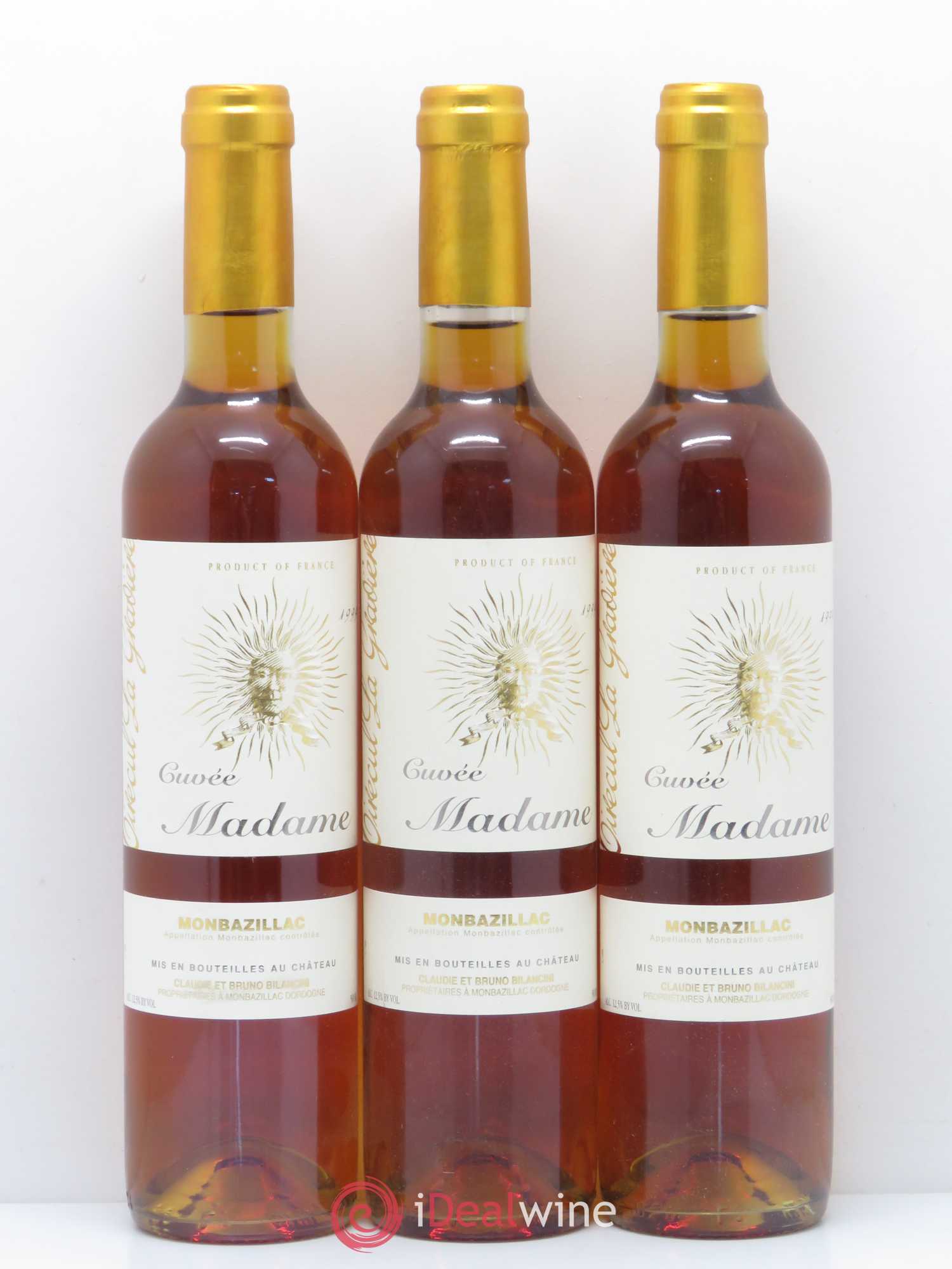 Monbazillac Château Tirecul La Gravière Cuvée Madame Bruno et Claudie Bilancini 1999 - Lotto di 6 bottiglie - 2